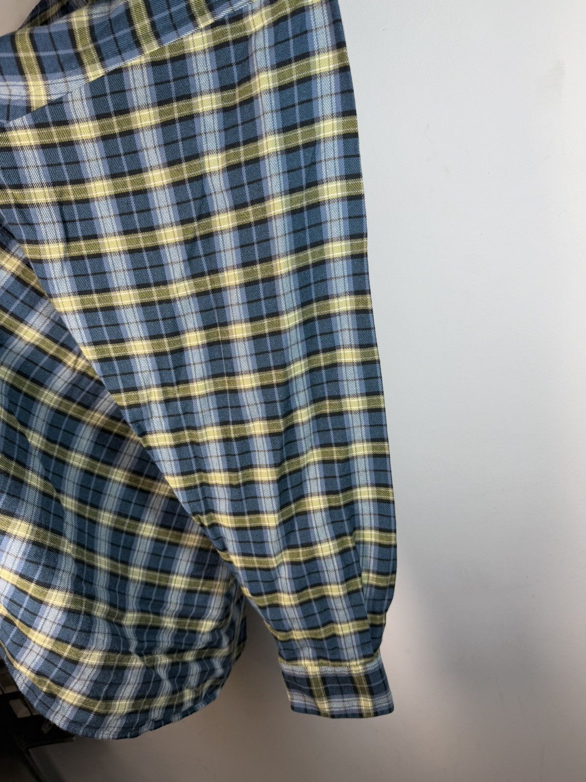Yves Saint Laurent YSL Shirt Check Plaid Flannel Vintage Yves Saint Laurent Size US XL / EU 56 / 4 - 15 Thumbnail