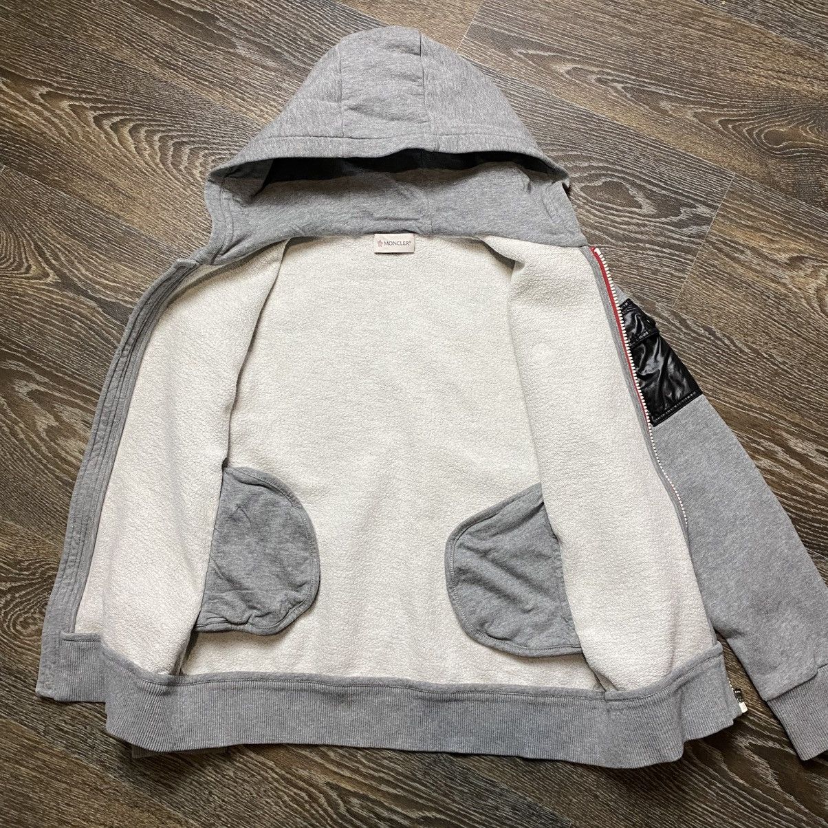 Moncler Moncler Nylon Pocket Zip Up Hoodie 12 anni 152 Size XS / US 0-2 / IT 36-38 - 10 Thumbnail