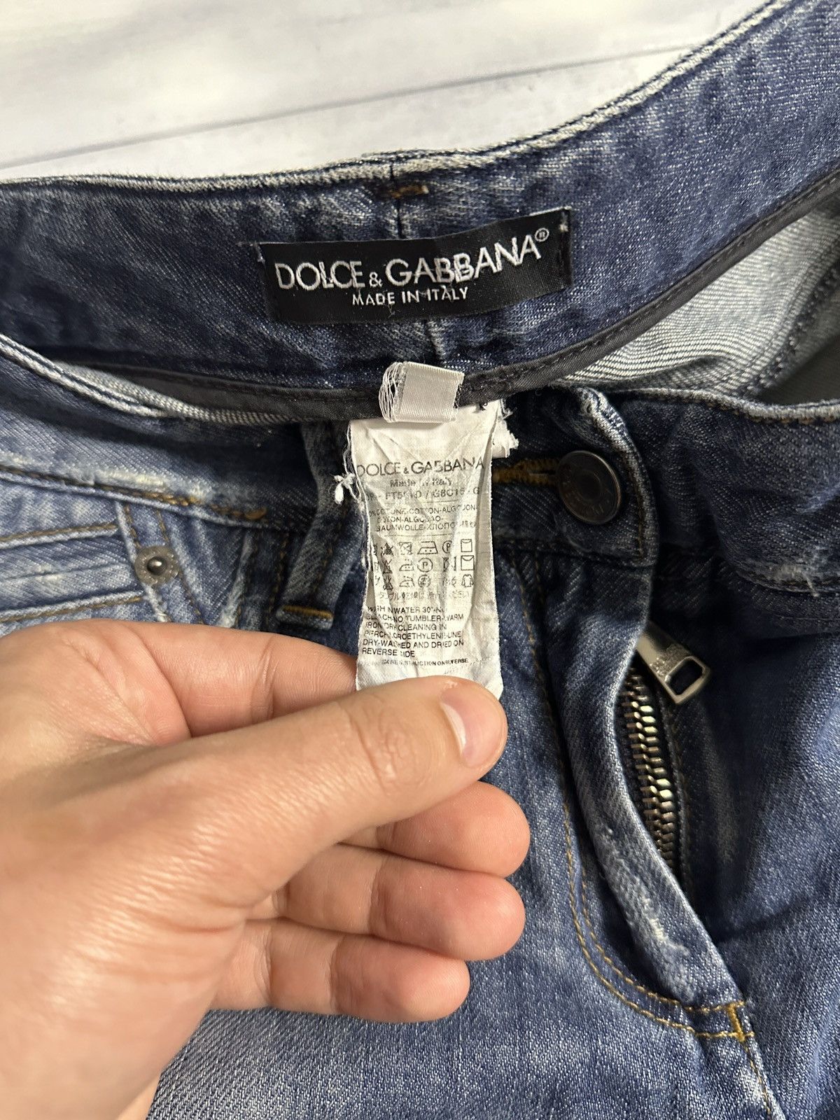 Dolce & Gabbana Rare Luxury Dolce & Gabbana Jeans Distressed Size 30" / US 8 / IT 44 - 15 Thumbnail