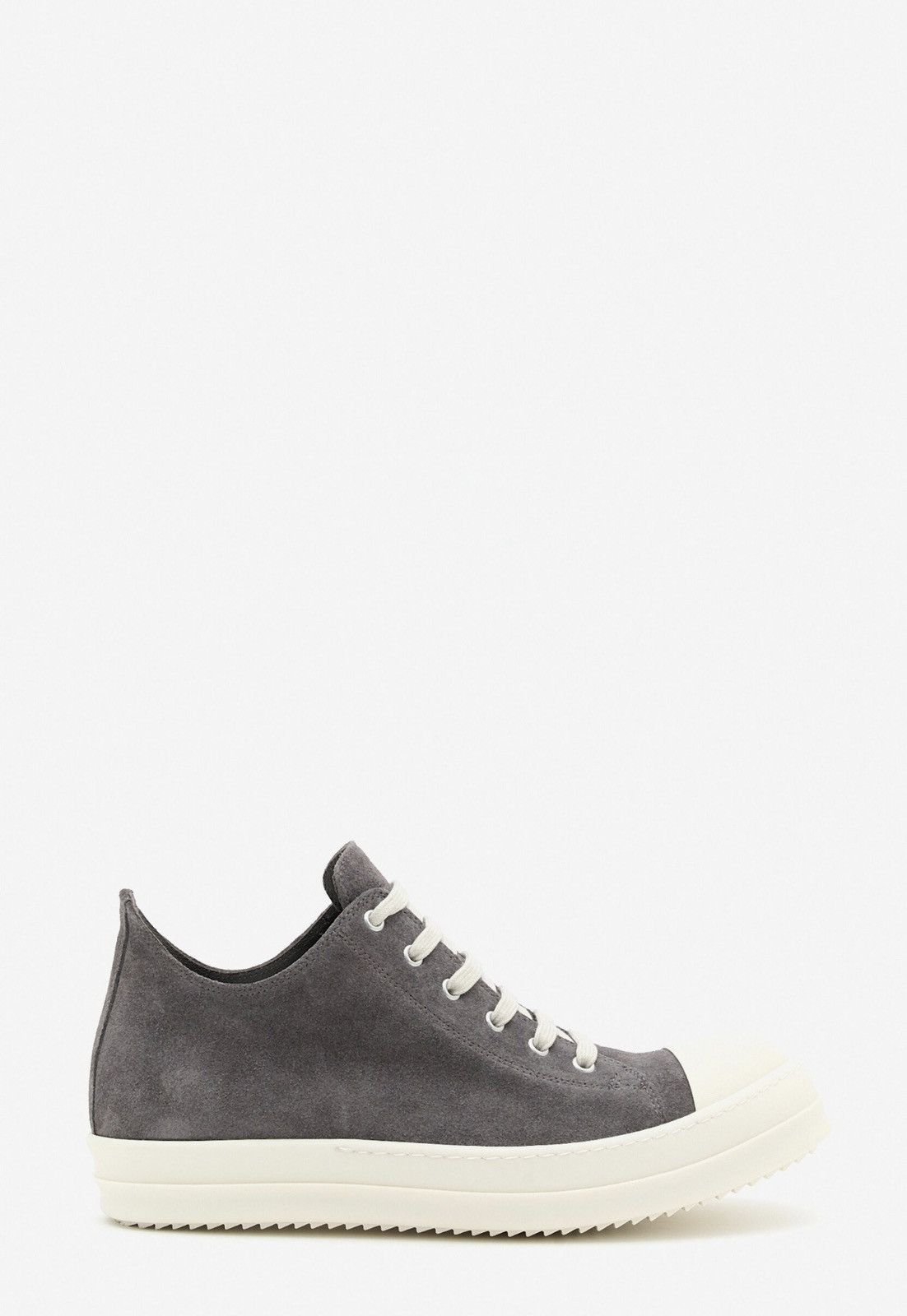 Rick Owens Last Rick Owens Ramones Suede Low-Top Sneakers Size US 12 / EU 45 - 1 Thumbnail
