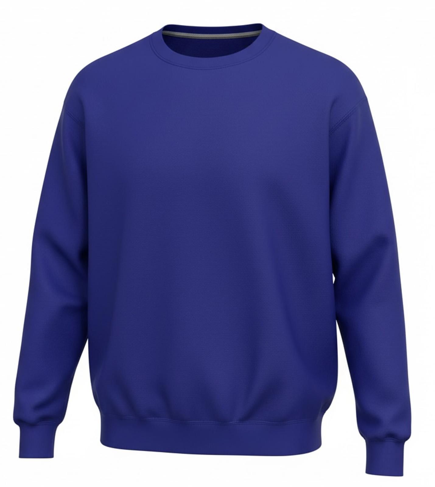 Unknown London Basic Blue Crewneck Sweatshirt Size US L / EU 52-54 / 3 - 1 Thumbnail