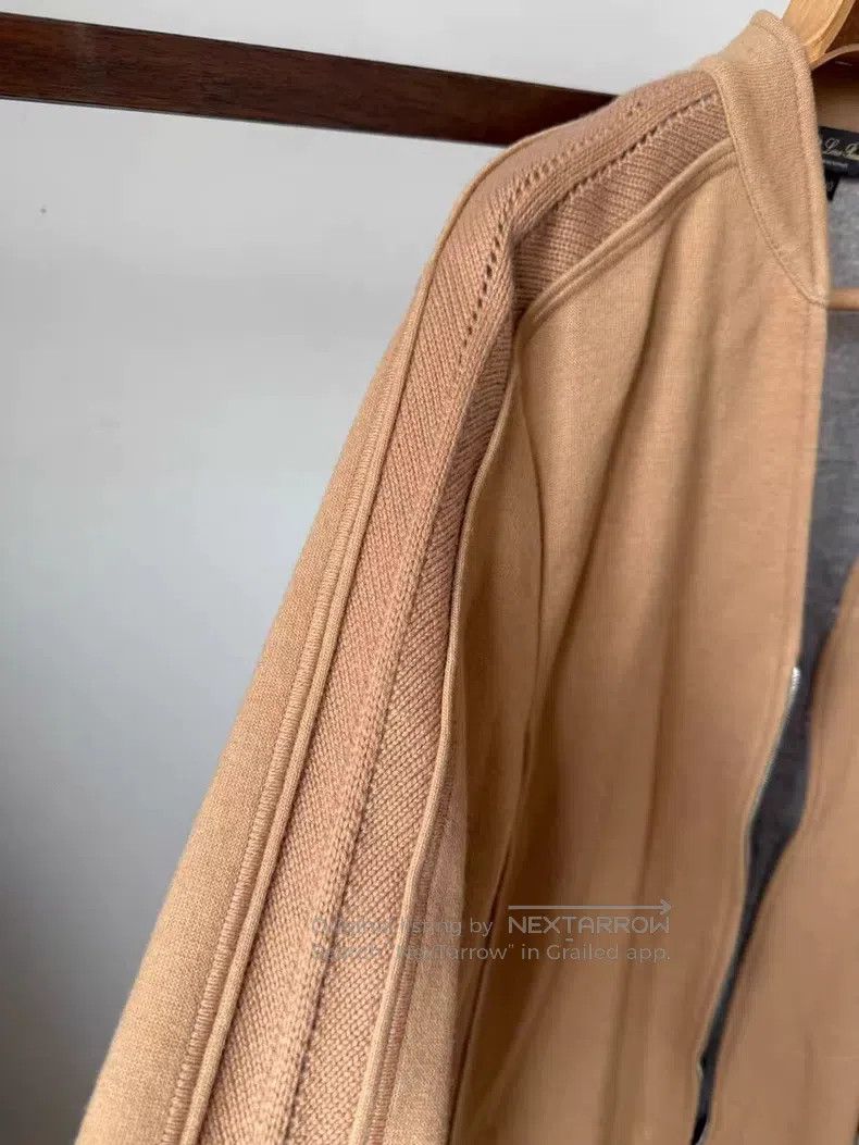 Loro Piana Loro Piana Long cashmere casual coat, half-zip, casual loo Size XS / US 0-2 / IT 36-38 - 2 Thumbnail