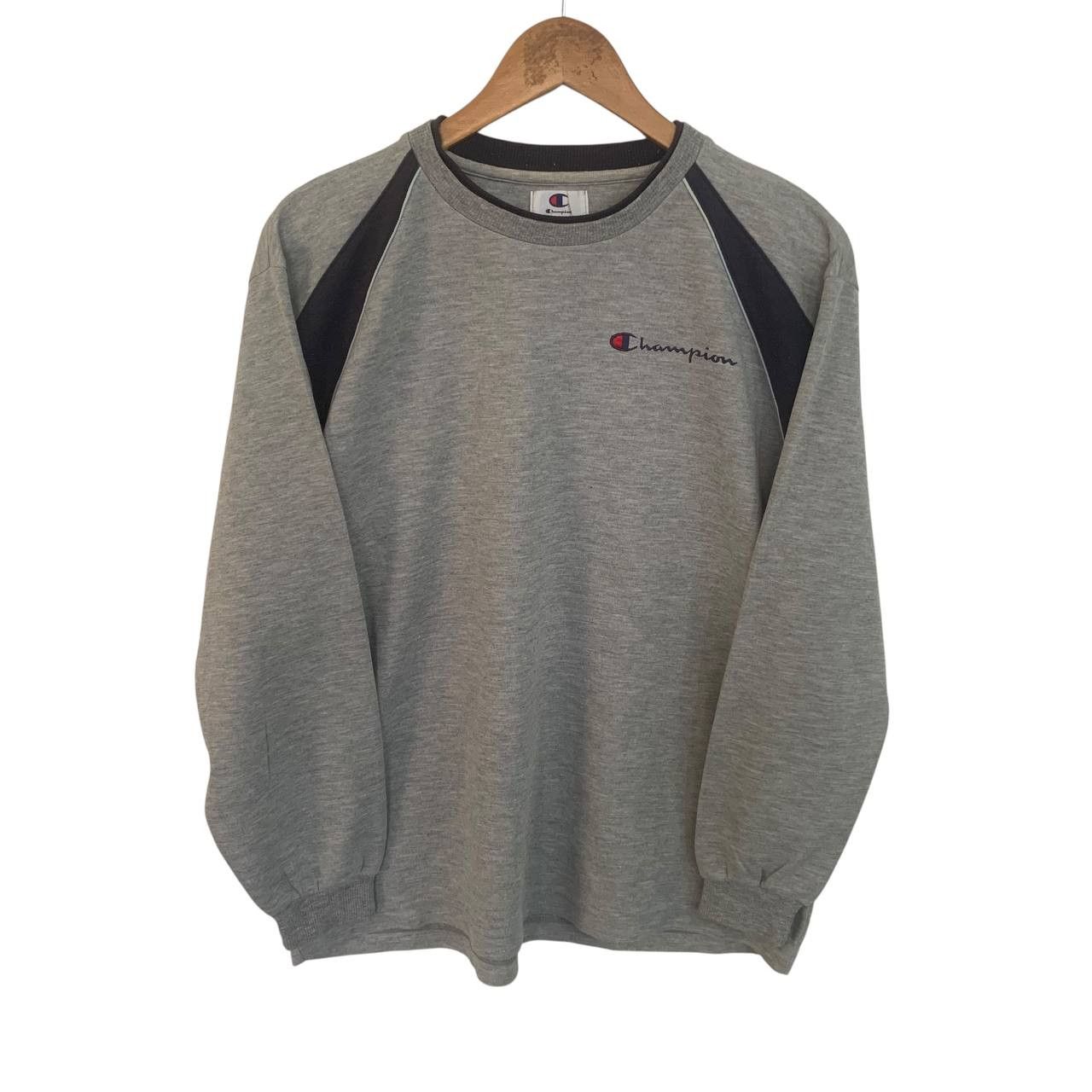 Champion Vintage Champion Sweatshirt Simple PLain Logo Small Size US M / EU 48-50 / 2 - 1 Thumbnail