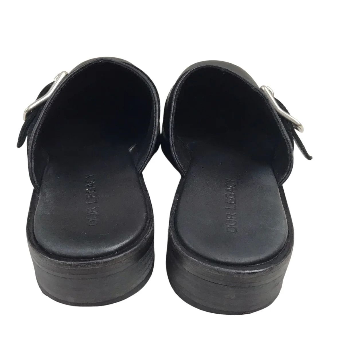 Our Legacy Camion Leather Mules Size US 7 / IT 37 - 4 Thumbnail