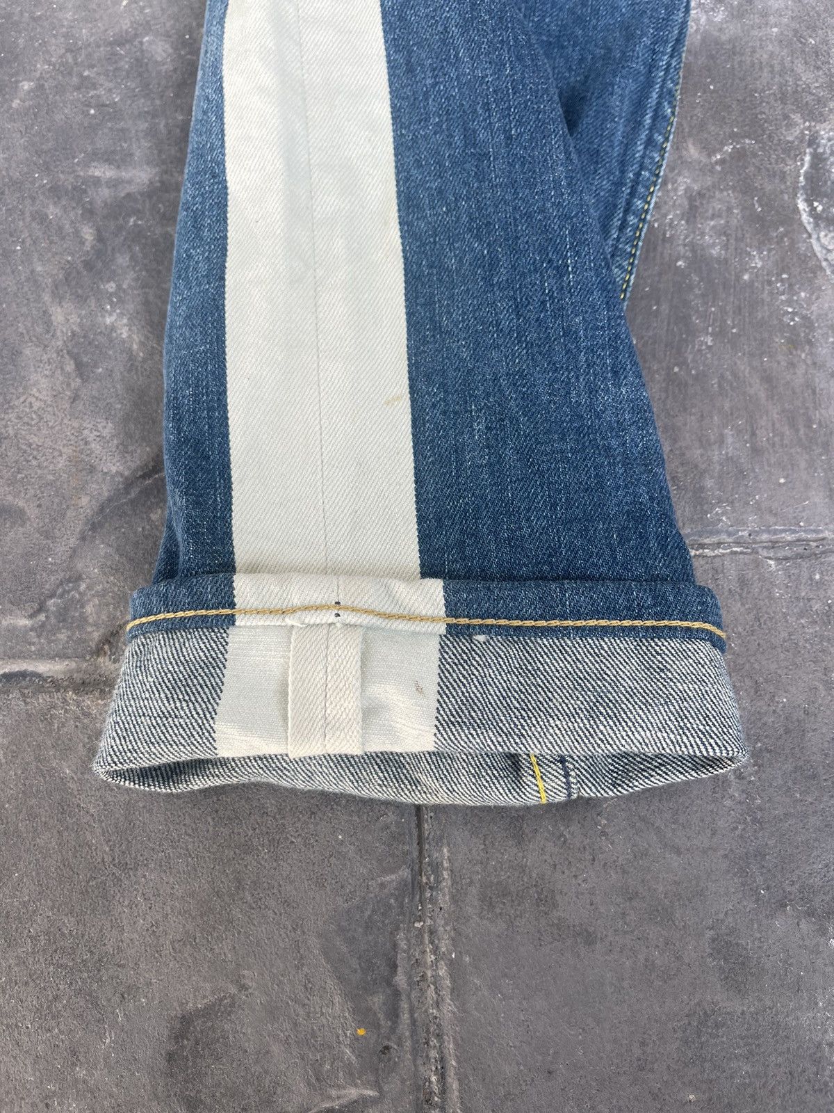 Taishi Nobukuni JAPAN MADE Taishi Nobukuni Hand-made Selvedge Denim Size US 30 / EU 46 - 3 Thumbnail