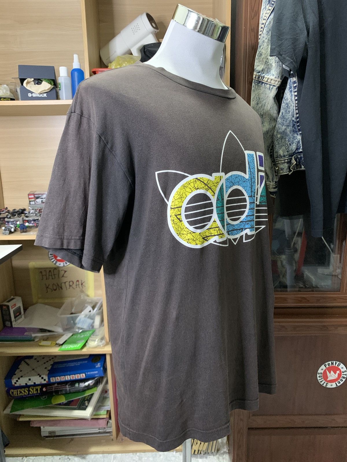 Adidas Adidas Y2K Trefoil Mirror T-shirt Size US XL / EU 56 / 4 - 3 Thumbnail