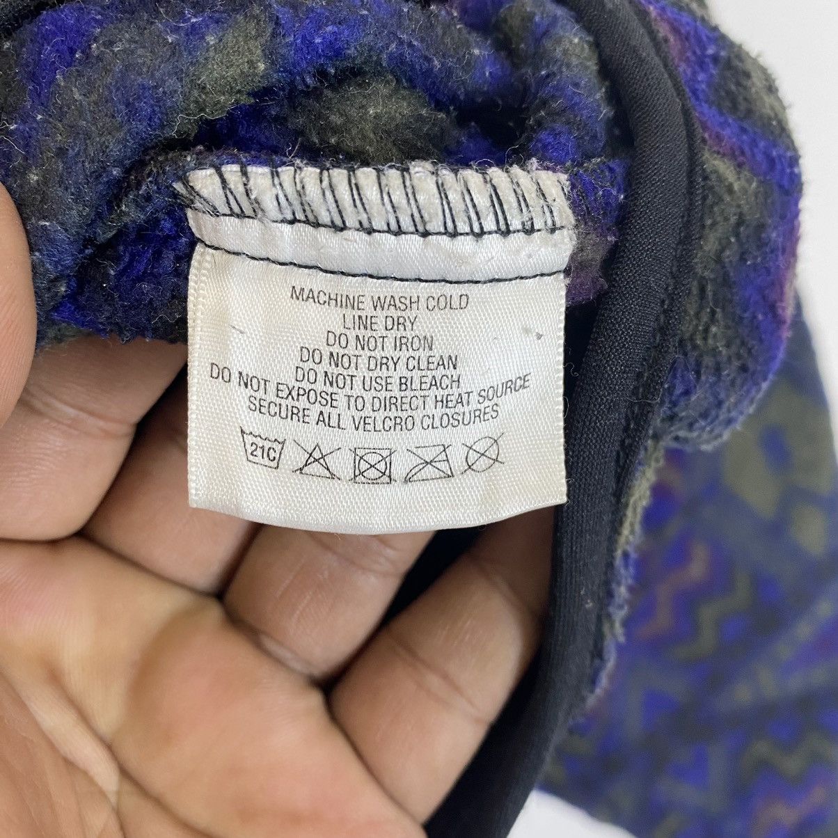 The North Face Vintage The North Face printed fleece zipper jacket Size US M / EU 48-50 / 2 - 9 Thumbnail