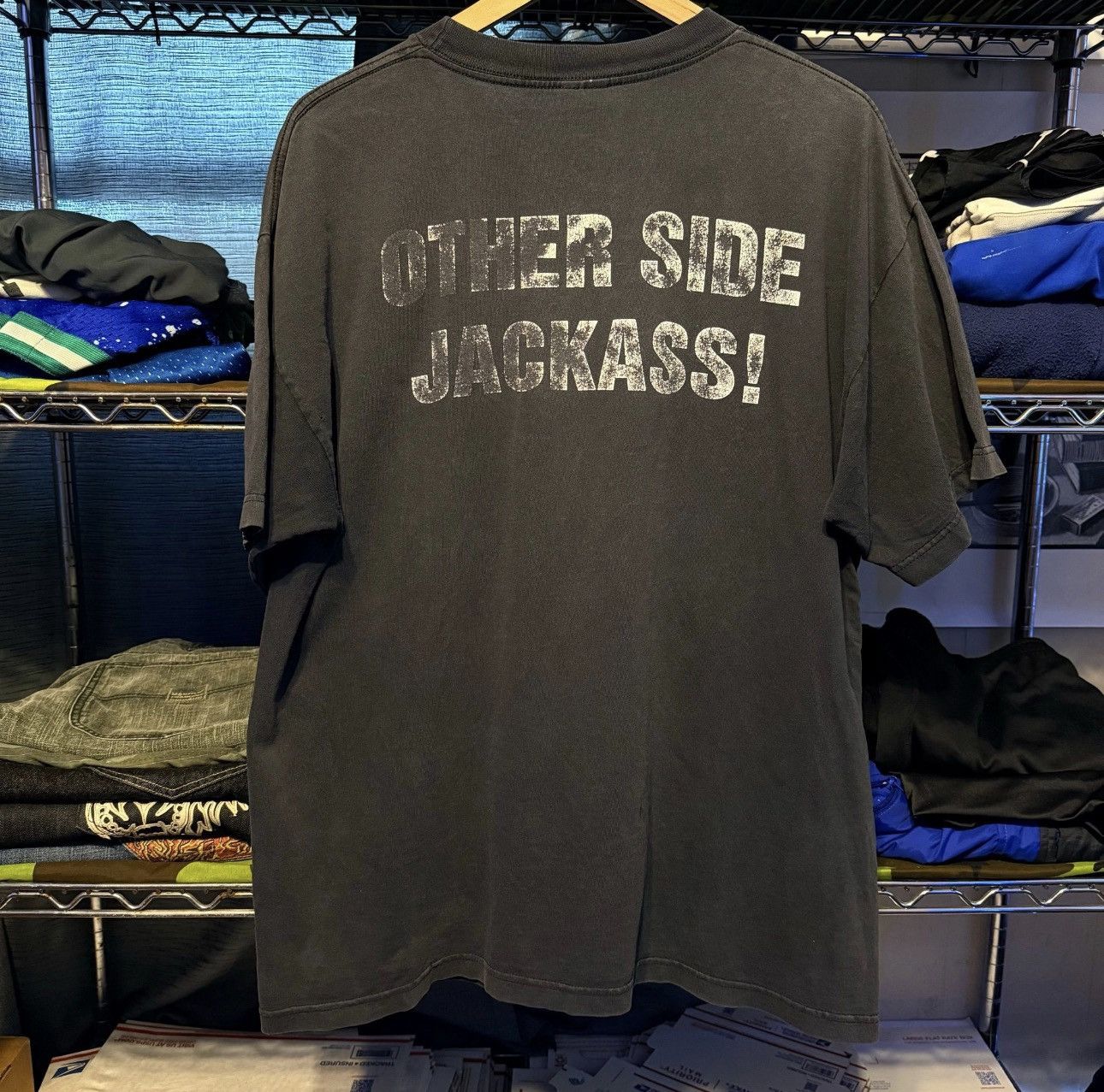 AAA 🔥 VINTAGE STONE COLD STEVE AUSTIN TEE 🔥 Size US XL / EU 56 / 4 - 5 Thumbnail