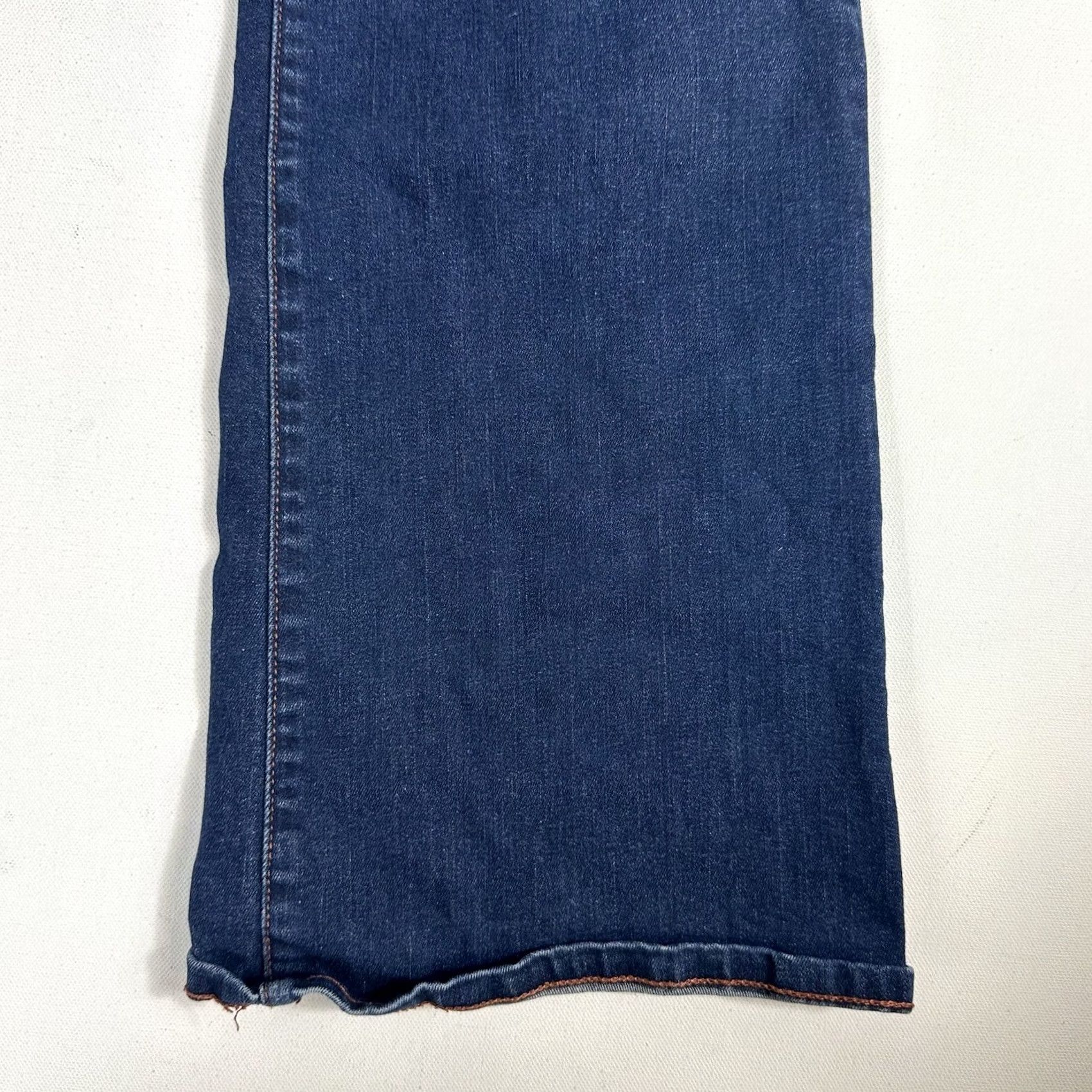 Banana Republic Banana Republic Boot Jeans Womens 31R Dark Wash Blue Stretch Denim Casual Bootcut Pockets Size 24" / US 00 / IT 34 - 7 Thumbnail