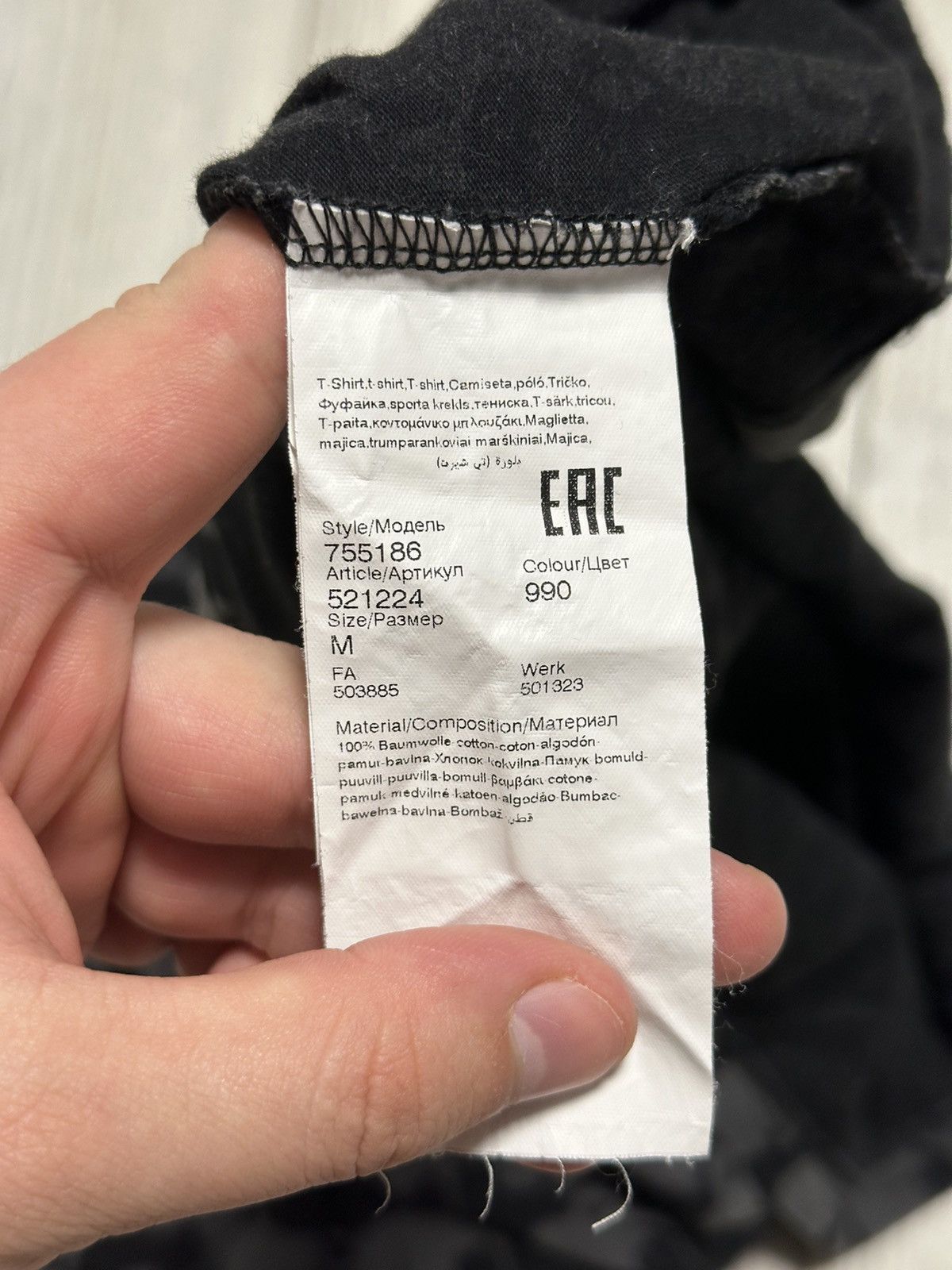 Karl Lagerfeld Karl Lagerfeld T-shirt Monogramm Size US M / EU 48-50 / 2 - 4 Thumbnail