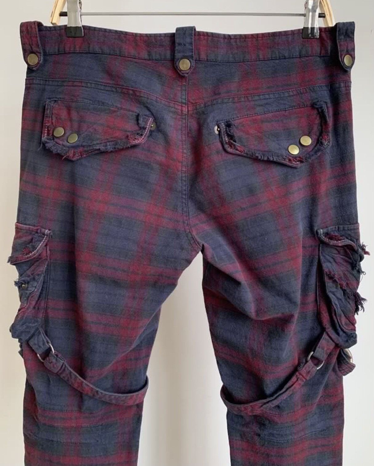 Seditionaries × Vintage 🔥🔥🔥 VTG APESTEIN Seditionaries punk bondage/Cargo Size US 35 - 4 Thumbnail