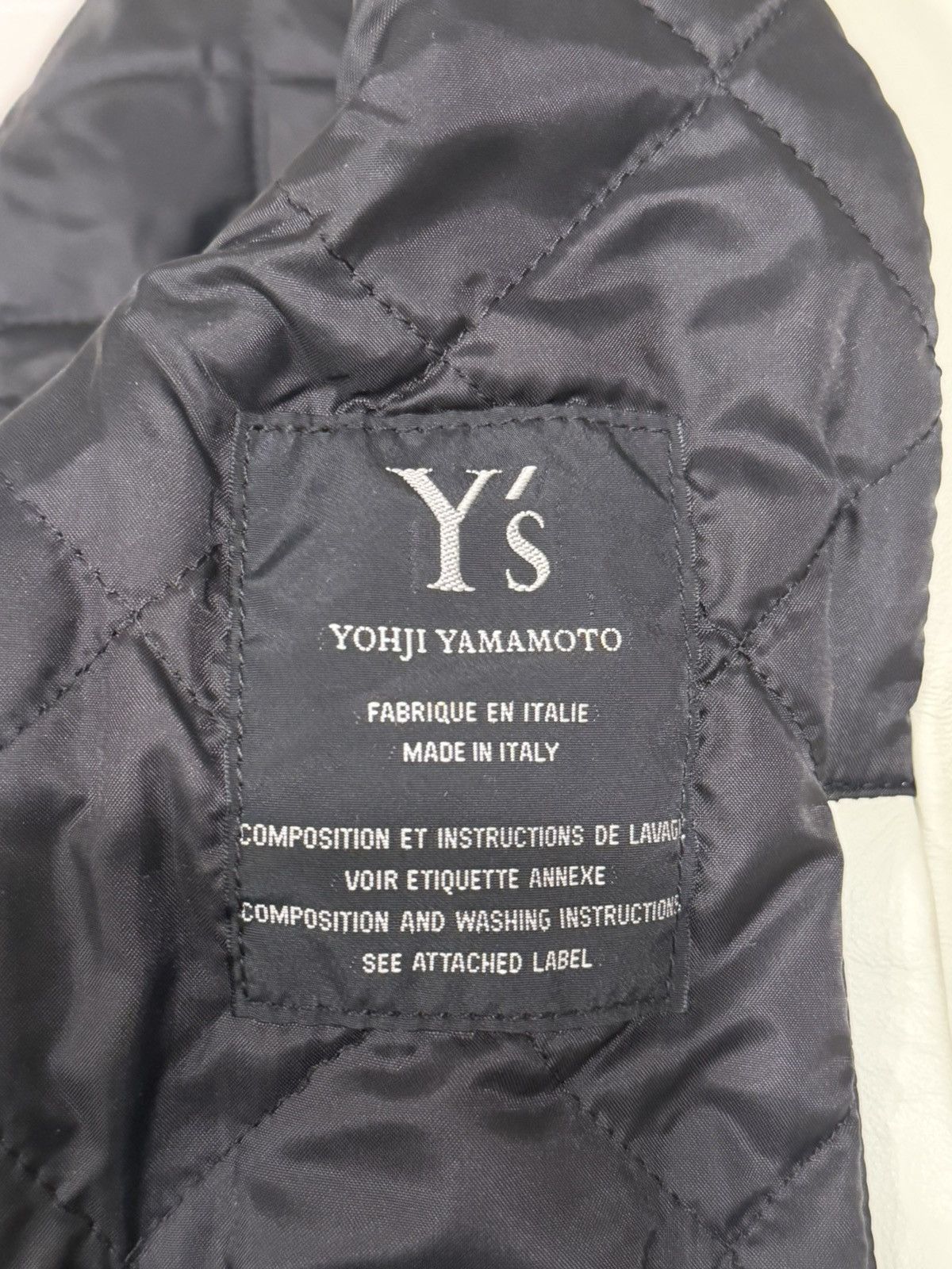 Yohji Yamamoto AW04 Y’s x Dianese Metro Moto Split Leather Racer Jckt Size US XXS / EU 40 - 20 Thumbnail