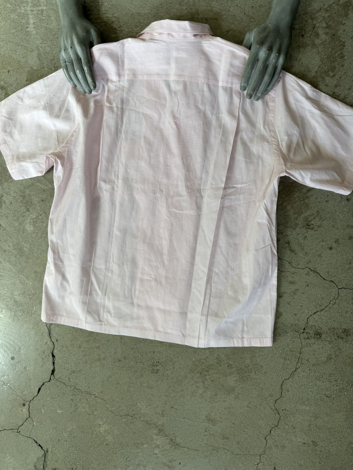 Comme des Garcons × Comme des Garcons Homme ARCHIVE COMME DES GARÇONS LOOP CAMP COLLAR BOWLING SHIRT Size US M / EU 48-50 / 2 - 2 Thumbnail