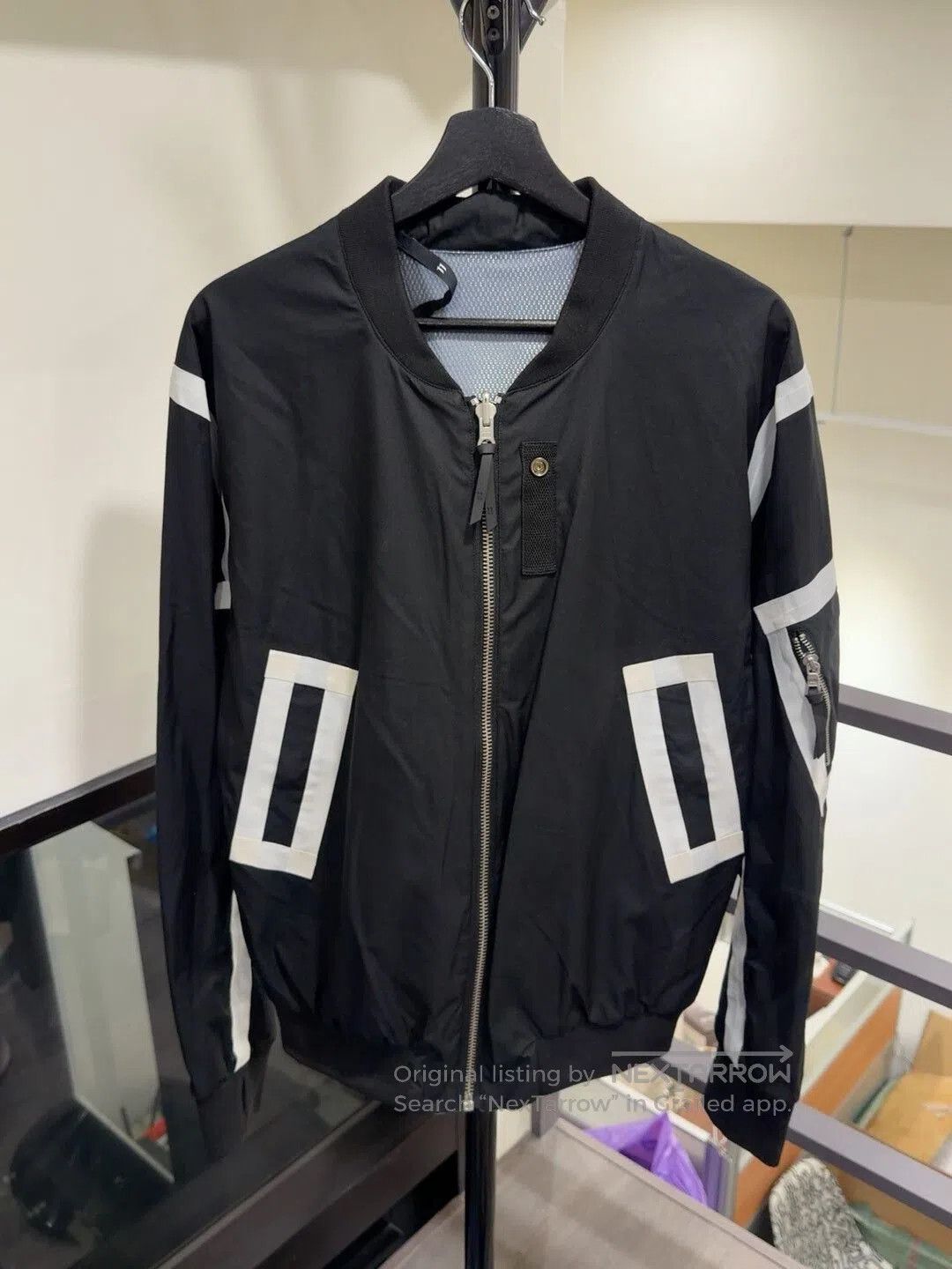 11 By Boris Bidjan Saberi 11 BY BBS Flight Jacket For Sale. Size US M / EU 48-50 / 2 - 1 Thumbnail