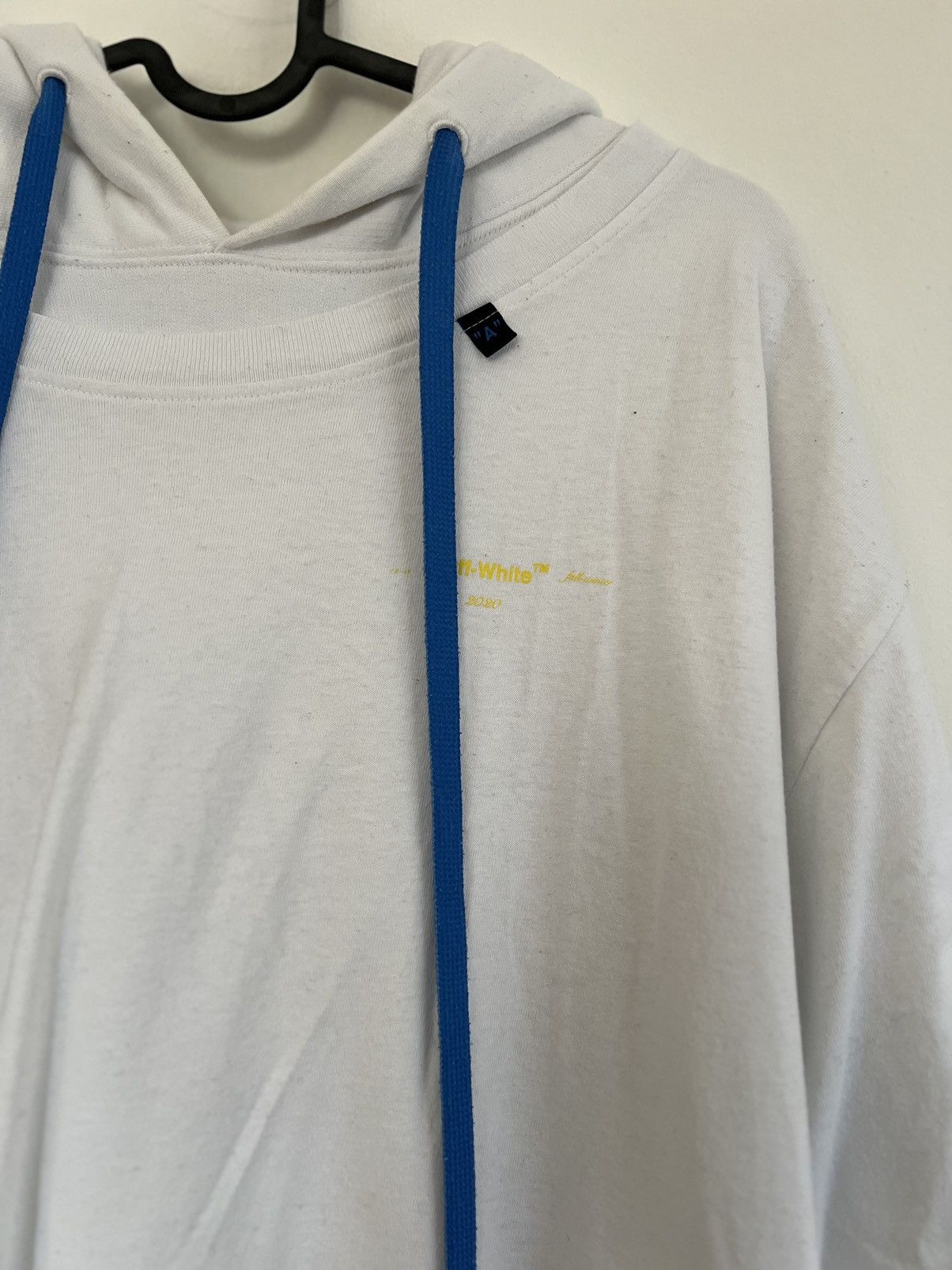 Off-White × Virgil Abloh Off white Acrylic Hoodie Size US XL / EU 56 / 4 - 5 Thumbnail