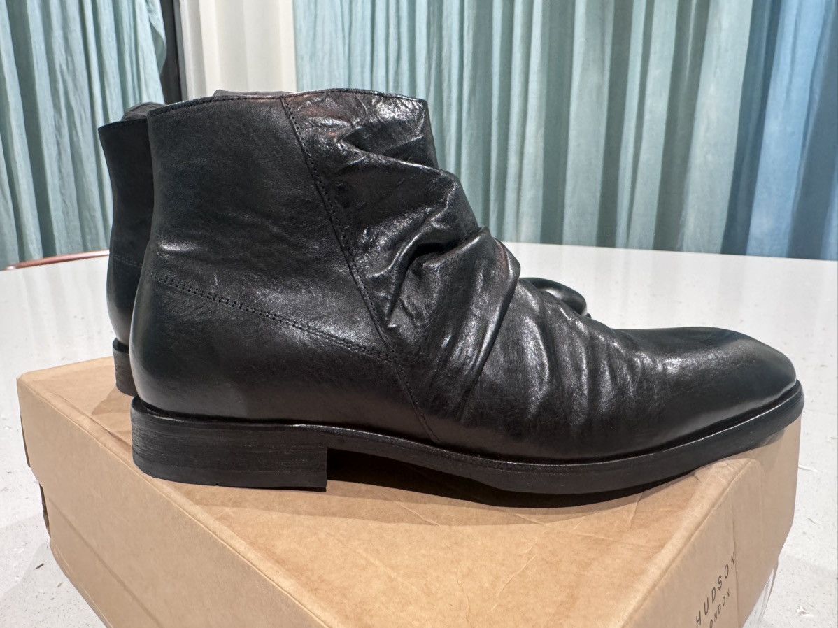 Hudson Hudson Reuben Leather Boots Size US 7 / EU 40 - 2 Thumbnail