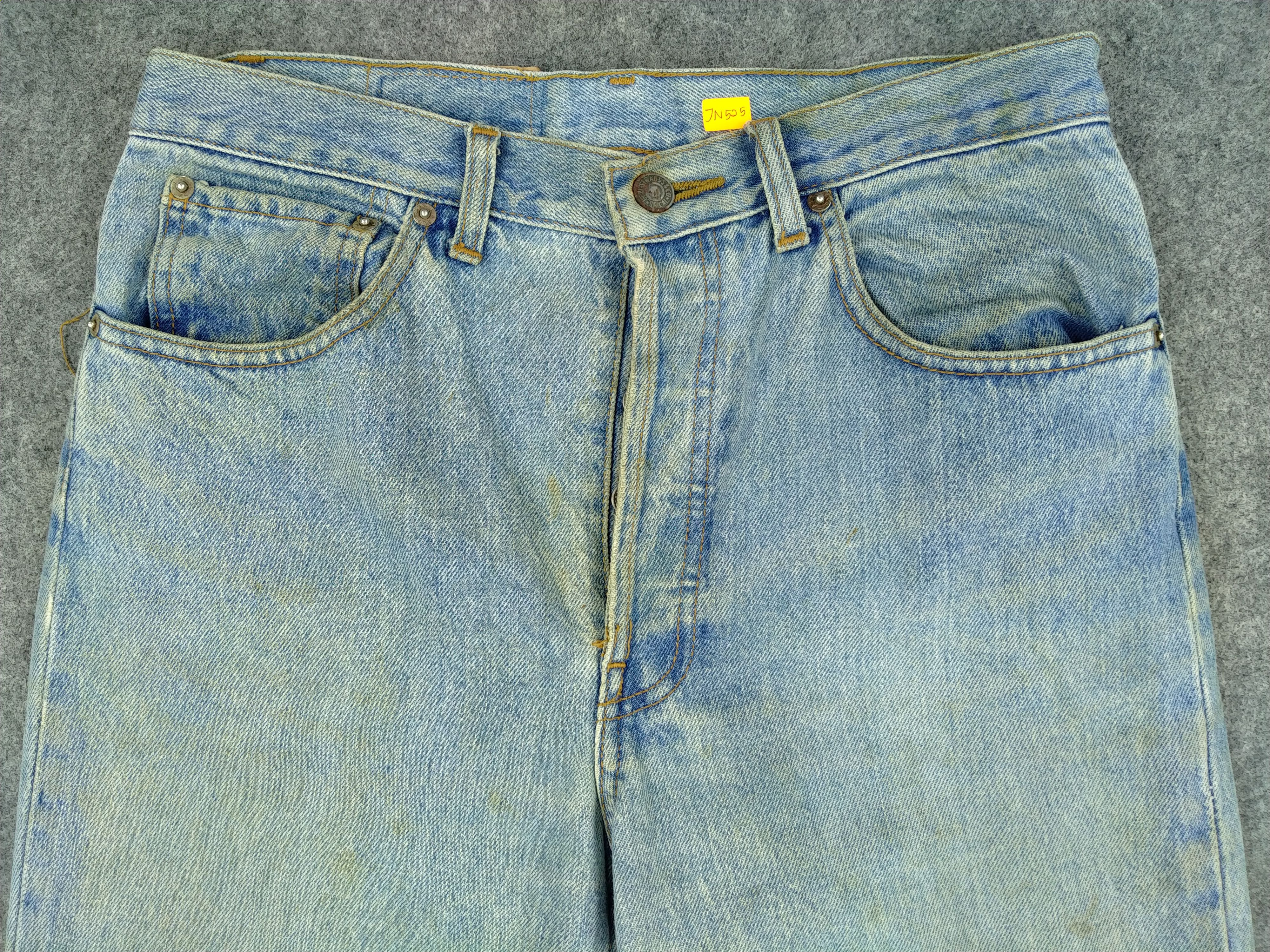 Levi's 90s Vintage Levi's 501 USA Rusty Denim 30x30 -JN525 Size US 30 / EU 46 - 3 Thumbnail