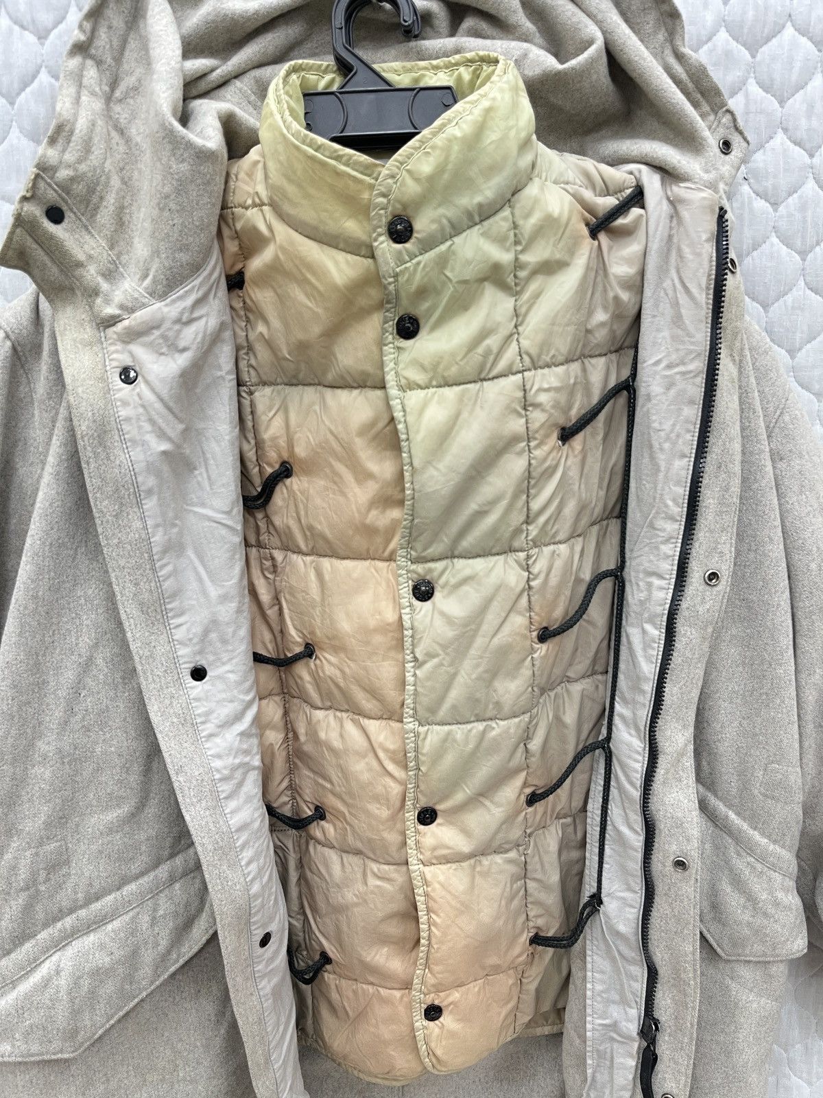 Stone Island 🔥🔥🔥STEALS VTG STONE ISLAND AW1998 LONG COAT Size US L / EU 52-54 / 3 - 5 Thumbnail