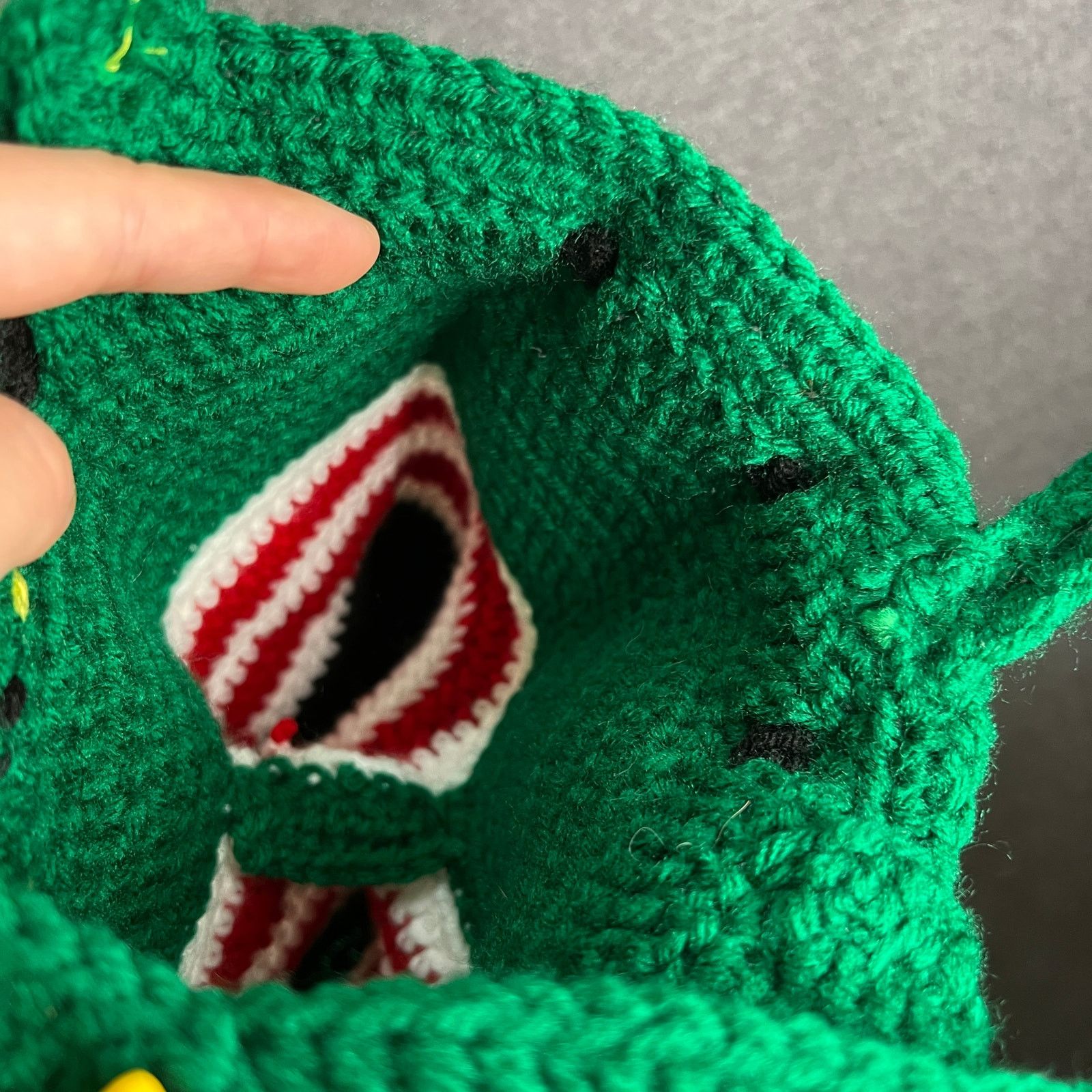 Other Christmas Bags Knitting Pattern Green Purse Size ONE SIZE - 10 Thumbnail