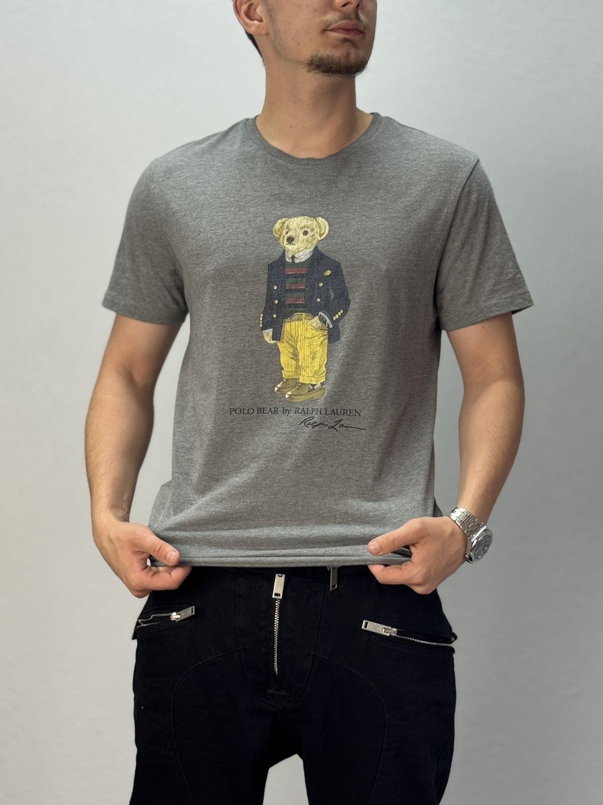 Polo Ralph Lauren Vintage Polo Ralph Lauren Bear 🐻 T-shirt Double RRL Y2K Size US M / EU 48-50 / 2 - 1 Thumbnail