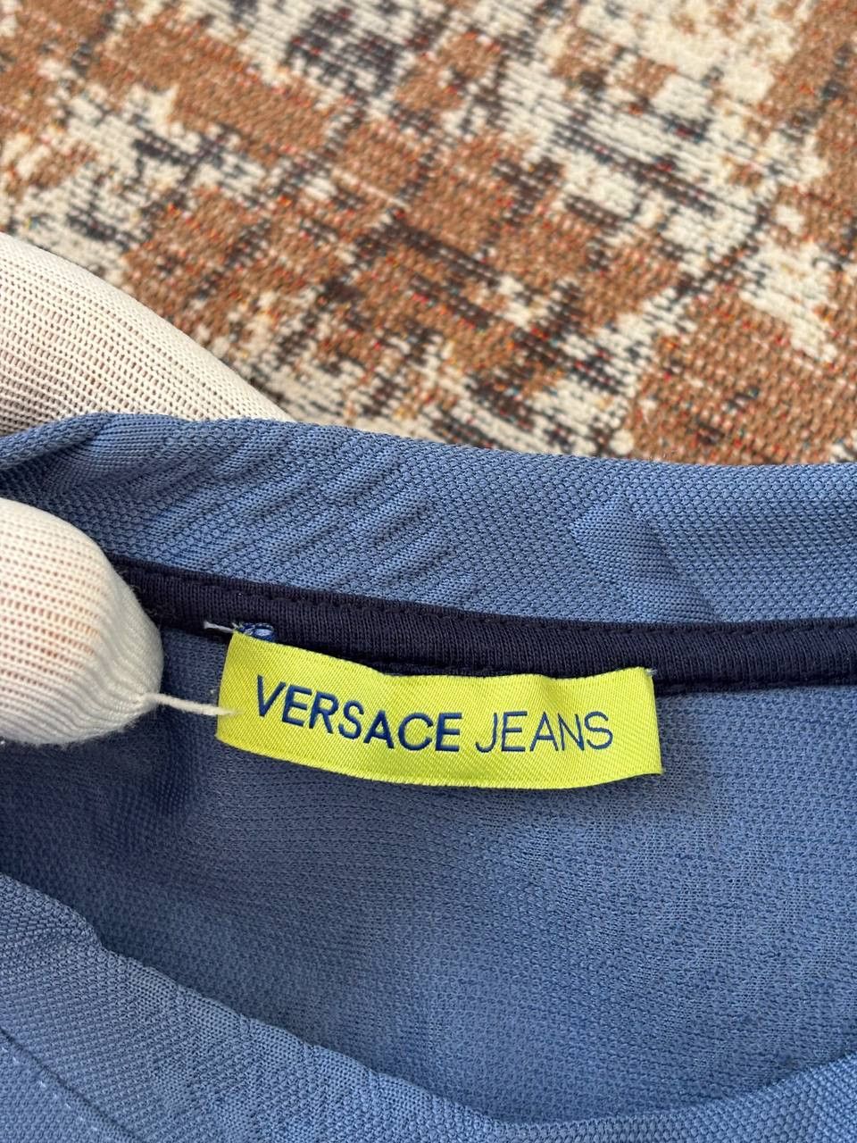 Versace Jeans Couture Versace Jeans monogram men sweatshirt blue Size US M / EU 48-50 / 2 - 8 Thumbnail