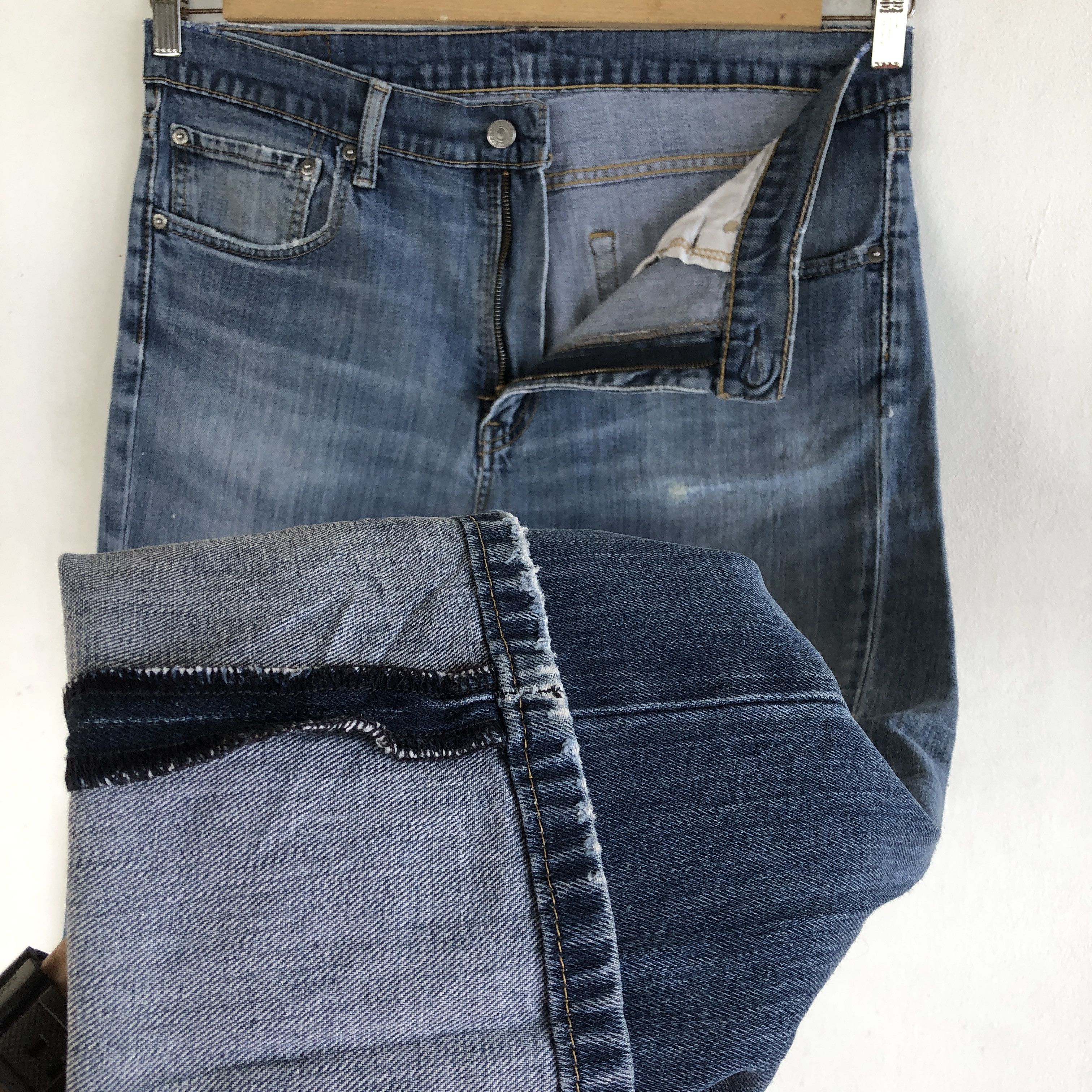 Levi's × Vintage Vintage Levis 527 Low Flare Jeans Levi's Bootcut Denim Size US 32 / EU 48 - 9 Thumbnail