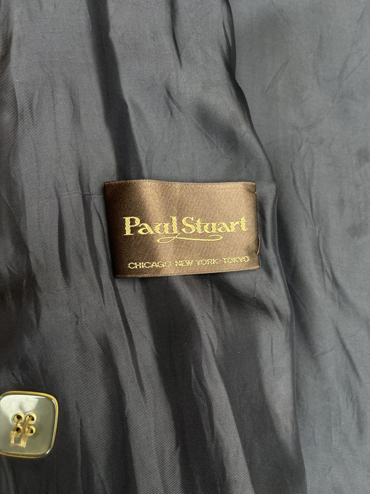 Paul Stuart Paul Stuart Double-Breasted Overcoat from Chicago to Tokyo Size M / US 6-8 / IT 42-44 - 3 Thumbnail