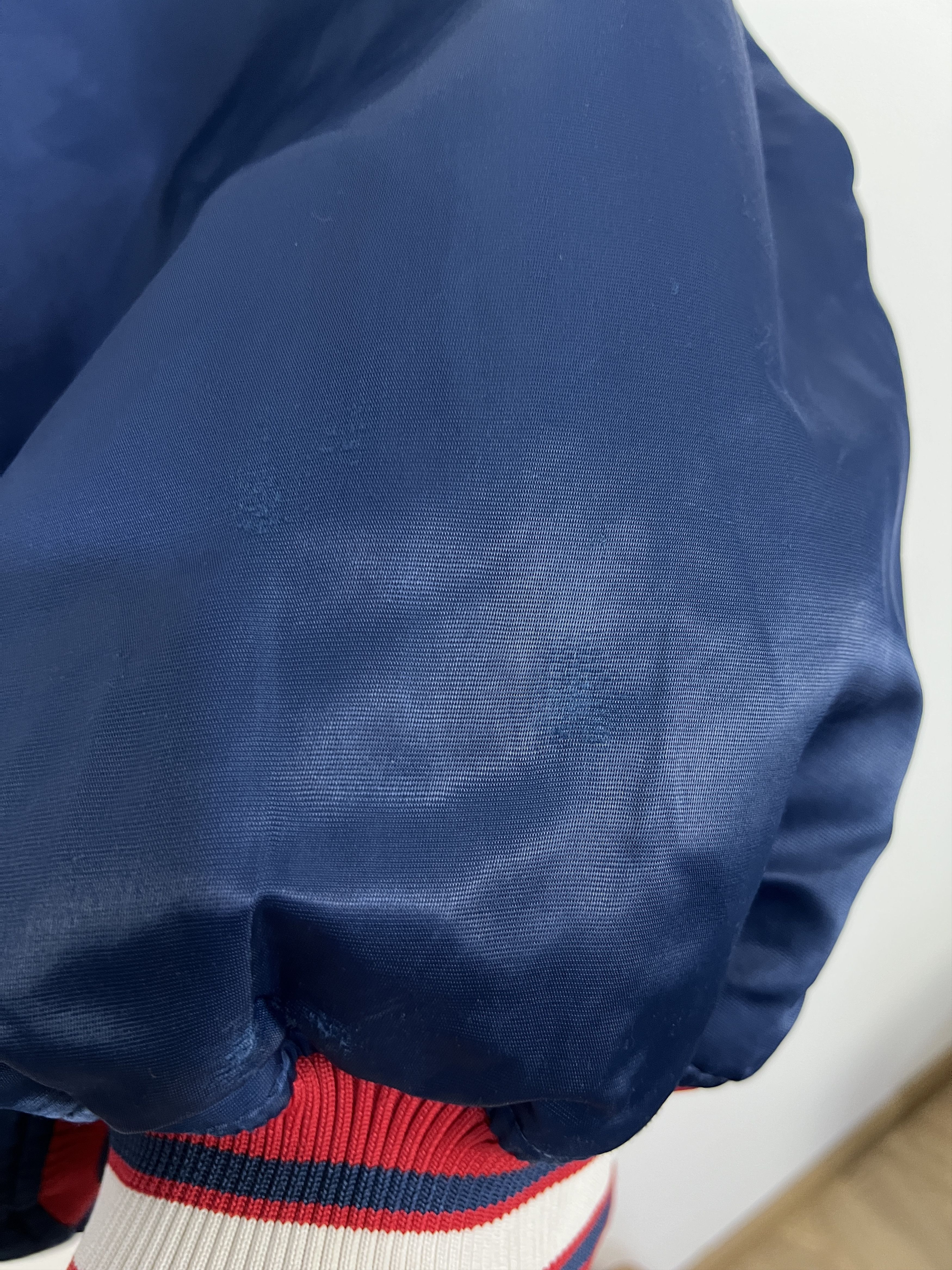 Starter Vintage 90's Starter MLB Atlanta Braves Starter Satin Bomber Size US L / EU 52-54 / 3 - 17 Thumbnail