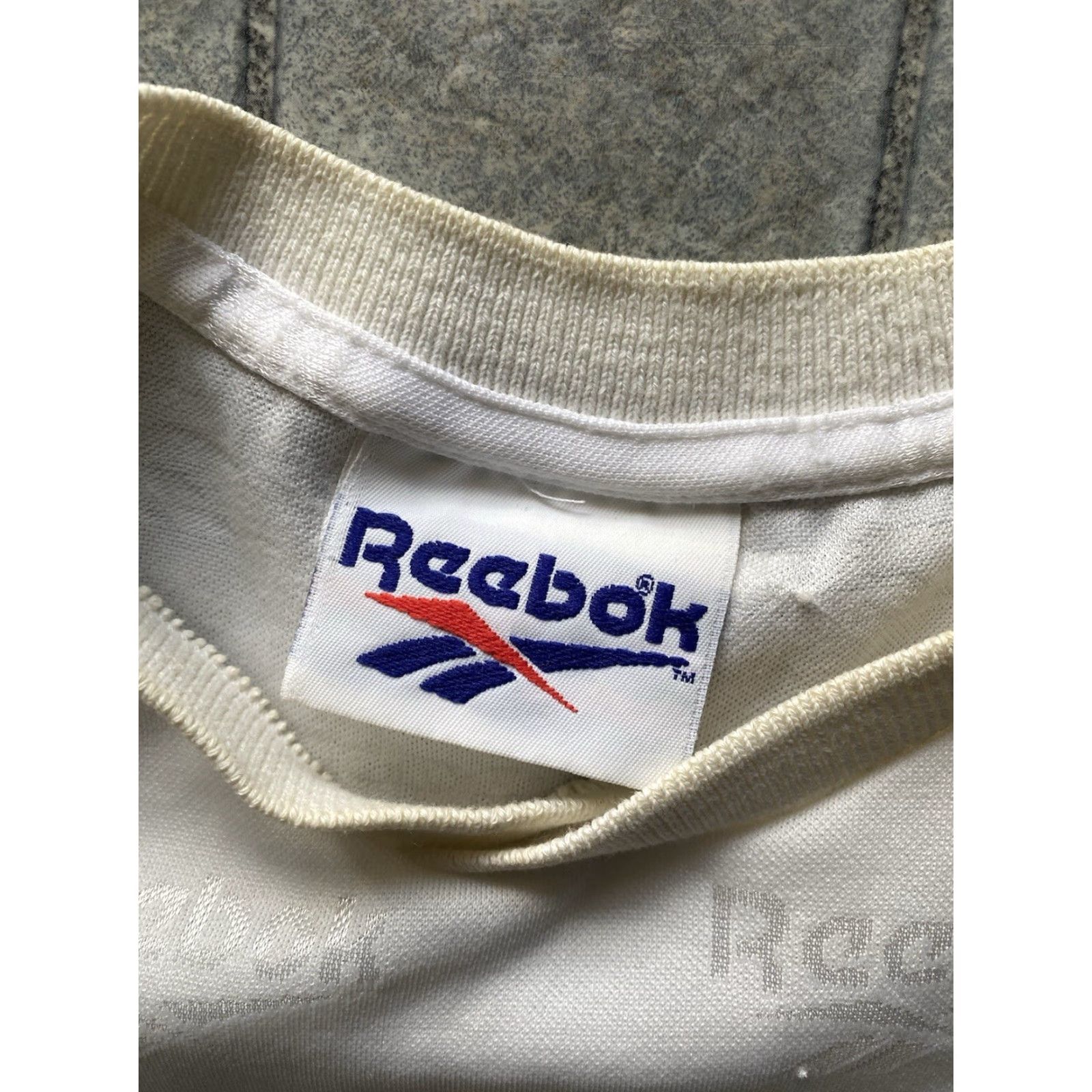 Reebok VINTAGE Reebok Soccer Chargers Jersey Shirt Men’s Size S White USA Size US S / EU 44-46 / 1 - 3 Thumbnail