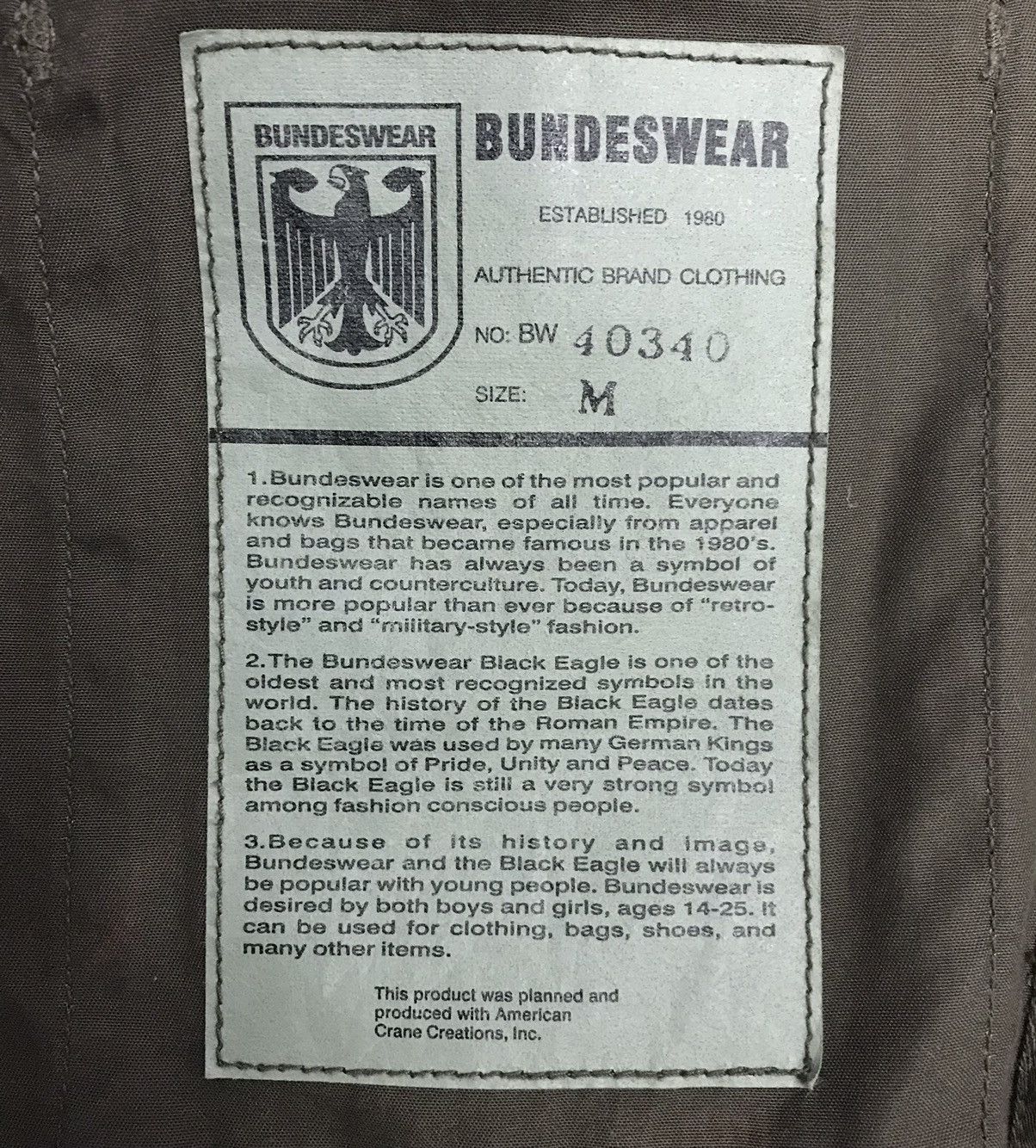 Vintage Vintage Bundeswear Jacket Size US M / EU 48-50 / 2 - 14 Thumbnail