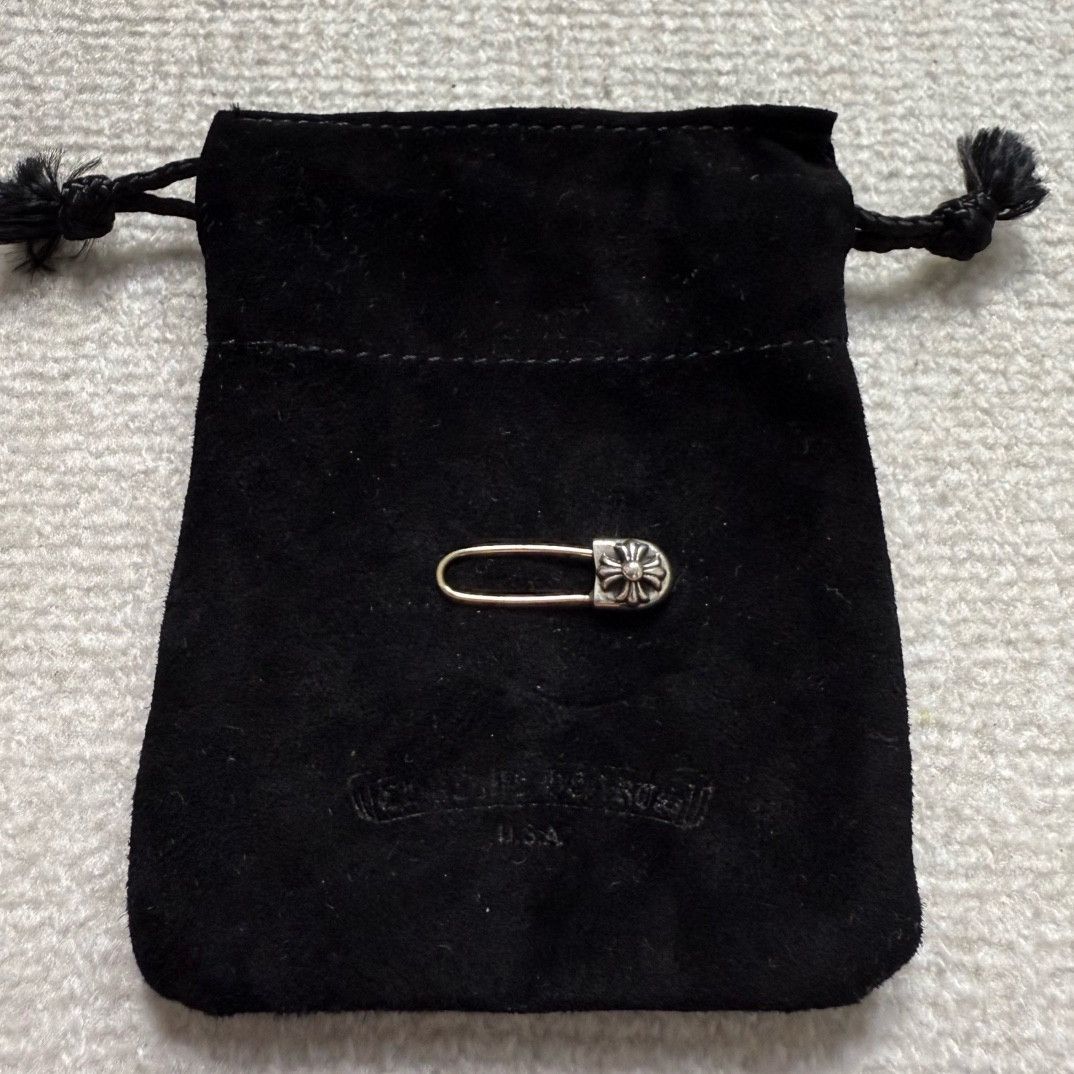 Chrome Hearts Chrome Hearts Safety Pin Sliver Earring Size ONE SIZE - 2 Thumbnail