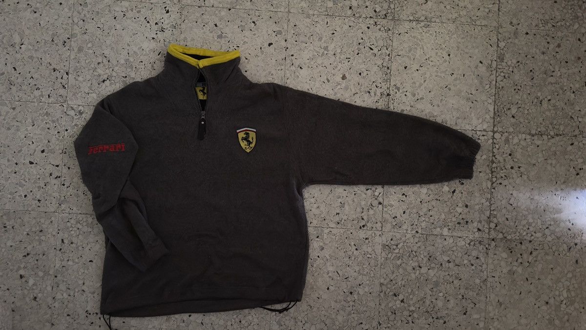 Ferrari × Vintage Vintage Ferrari Fleece Racing Jacket Size M Size US M / EU 48-50 / 2 - 2 Thumbnail