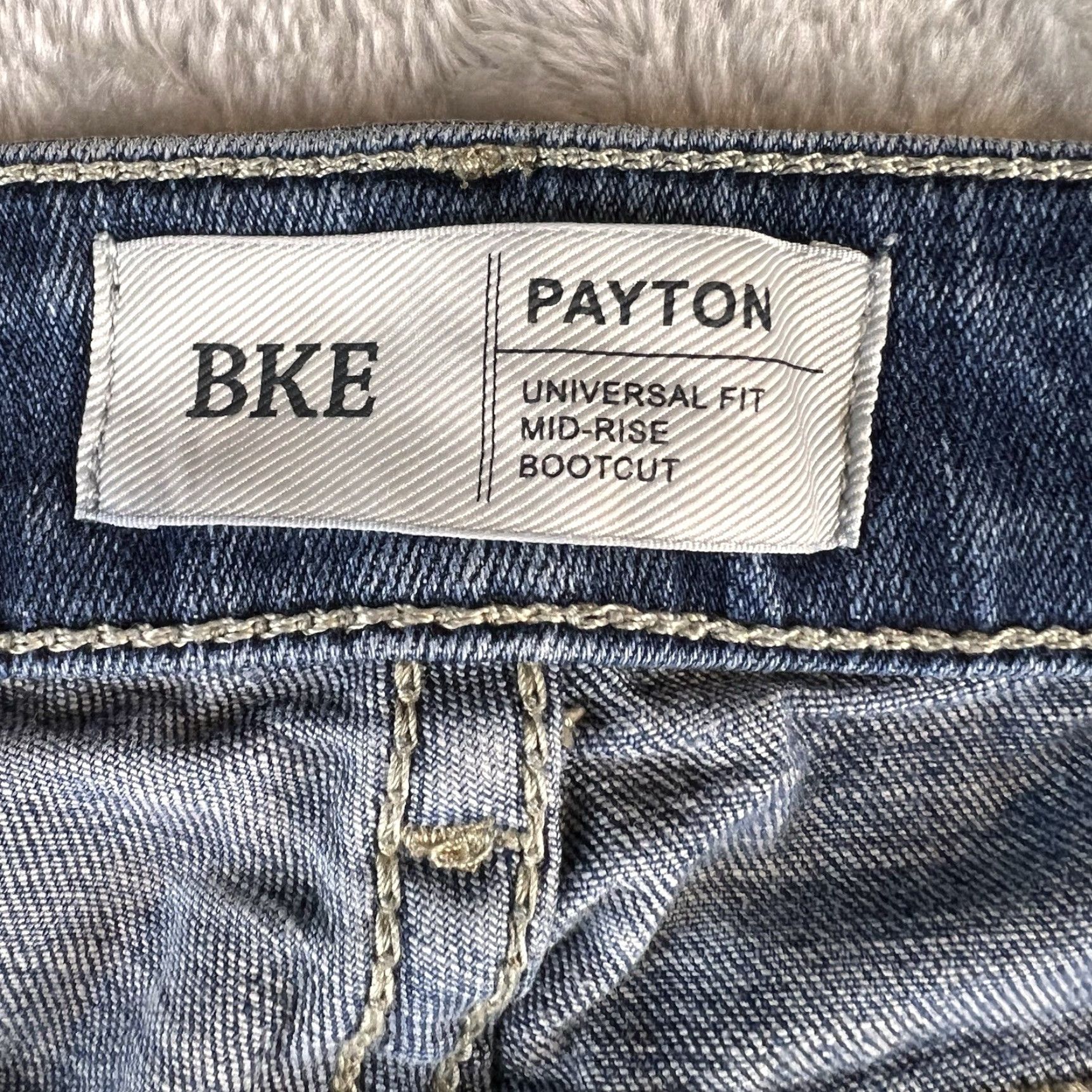 Vintage BKE Payton Universal Fit Bootcut Jeans Womens 32x31.5 Fits 34x27 Medium Wash Blue Buckle Size 24" / US 00 / IT 34 - 4 Thumbnail