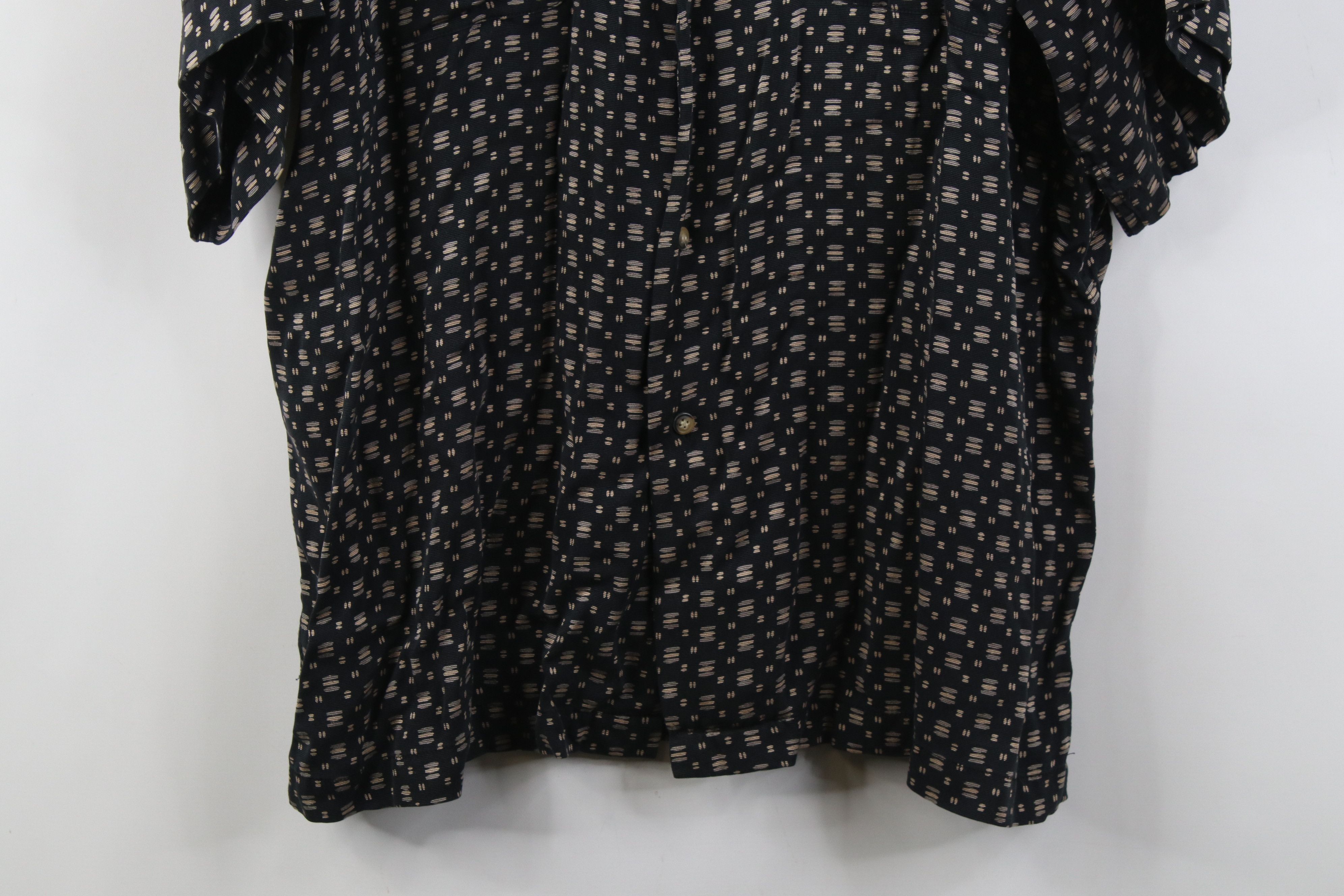 Vintage Vintage 90s Streetwear Silk Short Sleeve Button Shirt Size US XL / EU 56 / 4 - 3 Thumbnail