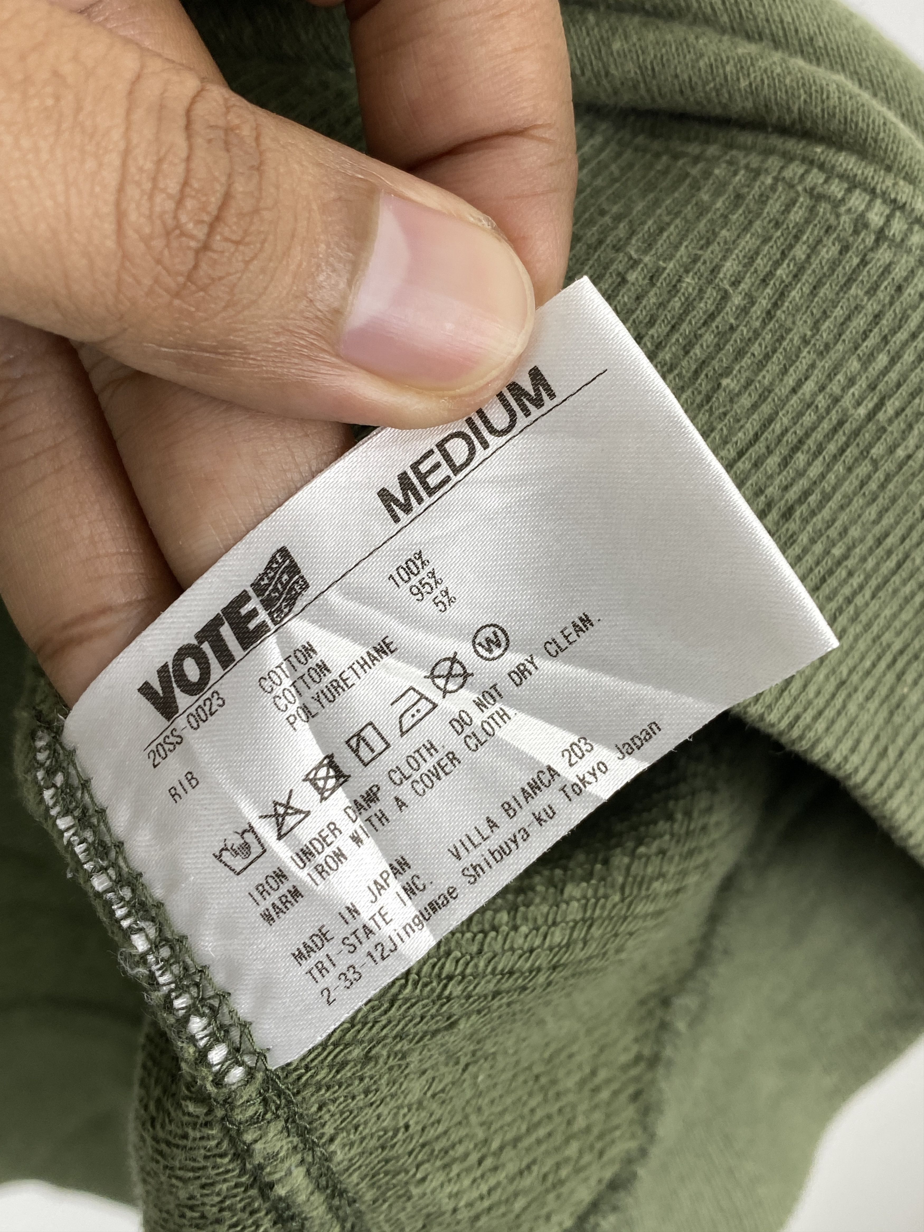 Vintage Vintage Votes Military Garment Pullover Sweatshirt SH0233 Size US XL / EU 56 / 4 - 9 Thumbnail