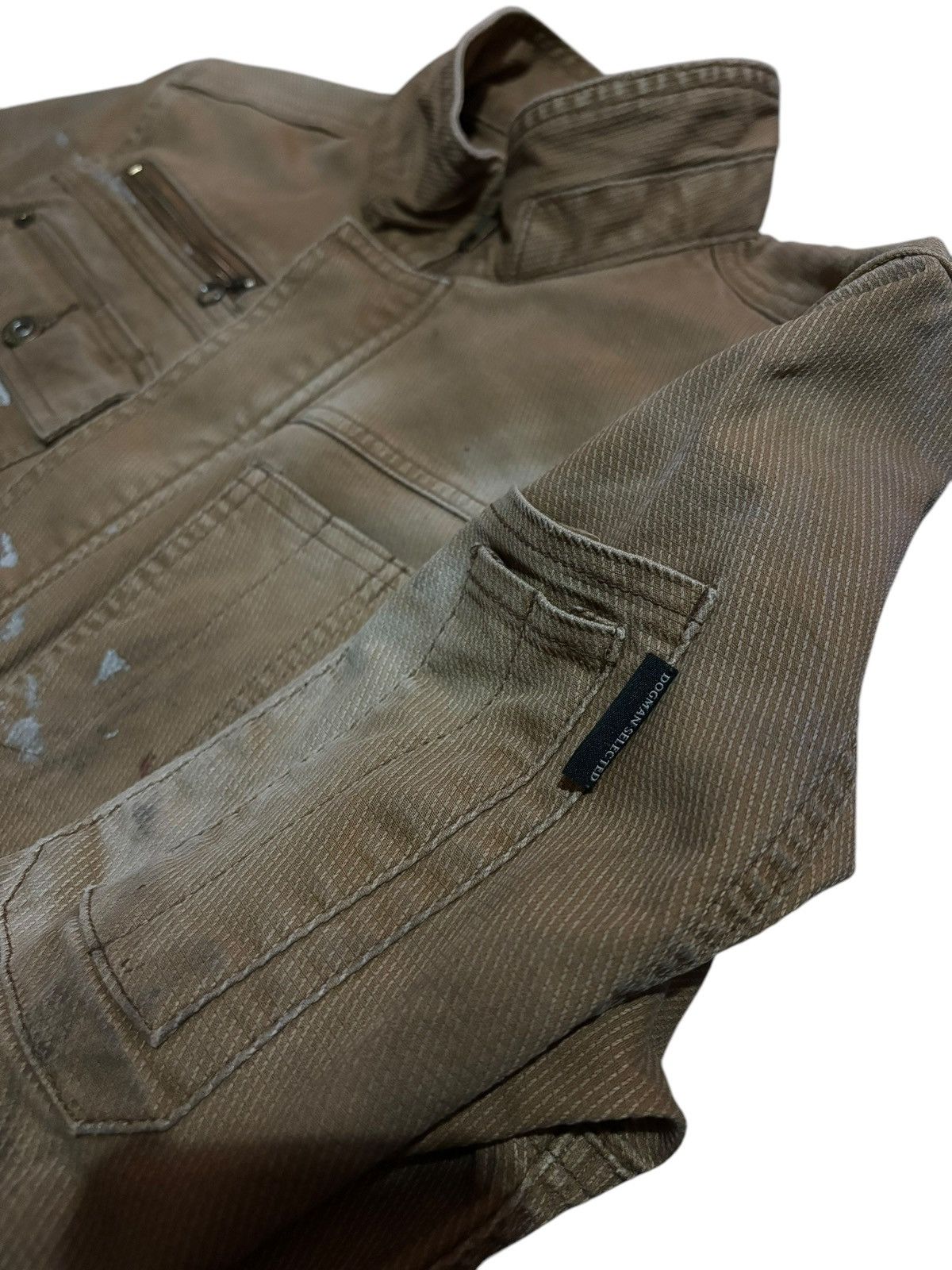 Japanese Brand Dogman Slim Fit Stretch Industry Workwear Size 42L - 7 Thumbnail