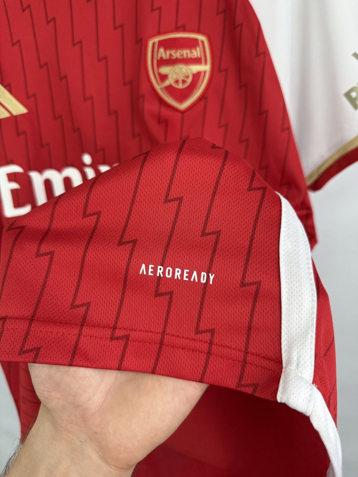 Adidas 🏴󠁧󠁢󠁥󠁮󠁧󠁿 23/24 Adidas Arsenal Jersey Soccer Football Shirt Rare Size US S / EU 44-46 / 1 - 7 Thumbnail