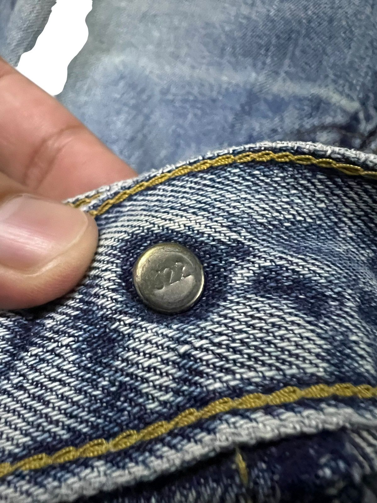 Levi's Vintage Levis 503B Big E Selvedge Faded Jean Size US 32 / EU 48 - 11 Thumbnail