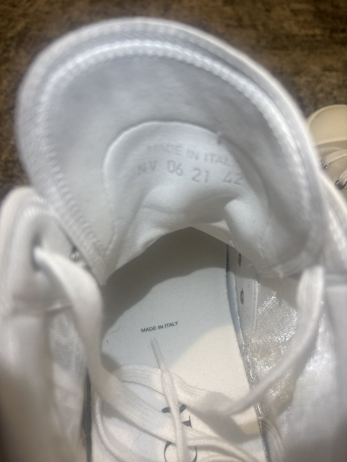 Dior Dior B23 High-Top Oblique Sneakers White EU 42 / US 9 Size US 9 / EU 42 - 4 Thumbnail