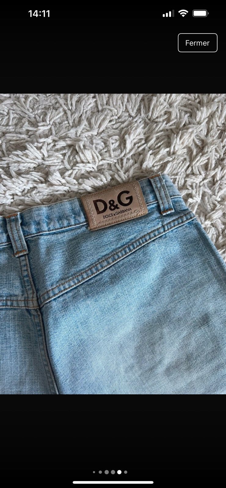 Dolce & Gabbana DOLCE & GABBANA vintage y2k low rise flare jeans Size 30" / US 8 / IT 44 - 8 Thumbnail