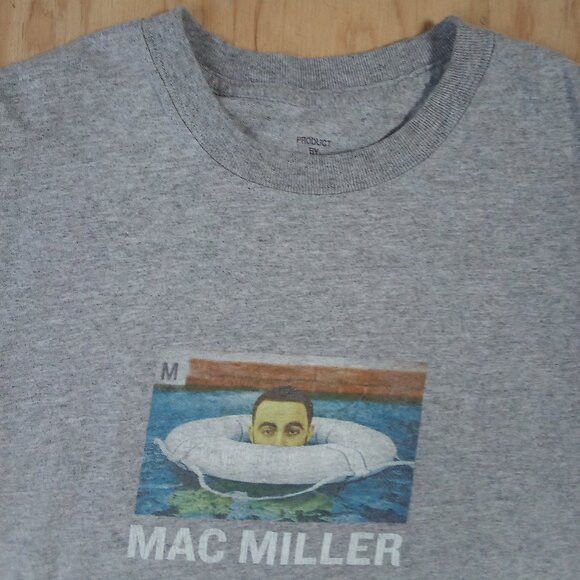 Band Tees Mac Miller Swimming Album Graphic T-Shirt Size US M / EU 48-50 / 2 - 1 Thumbnail