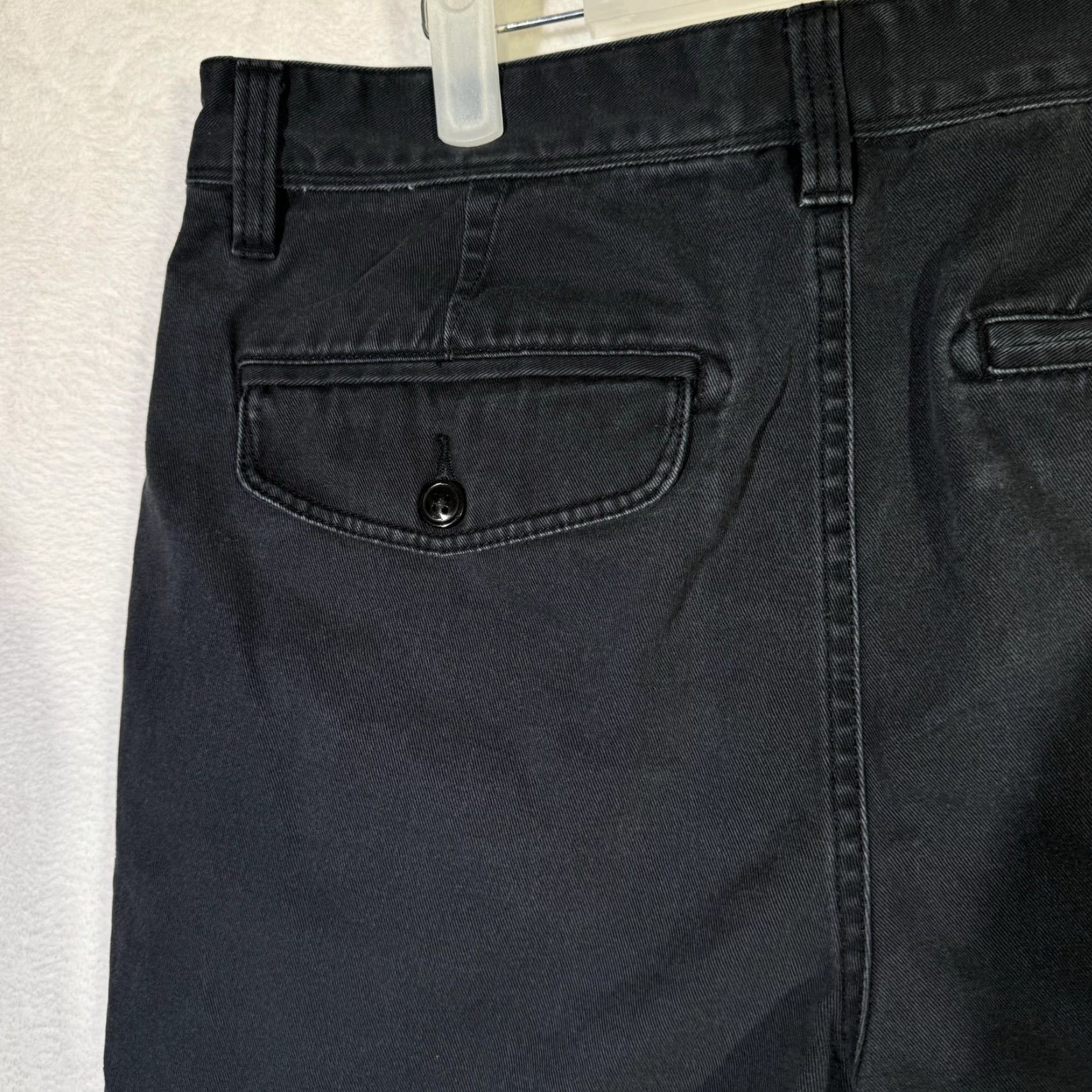 Quiksilver Quiksilver Shorts Mens 33 Black Straight Fit Chino Summer Casual Cotton Pockets Casual Mens 33 Black Size US 33 - 5 Thumbnail