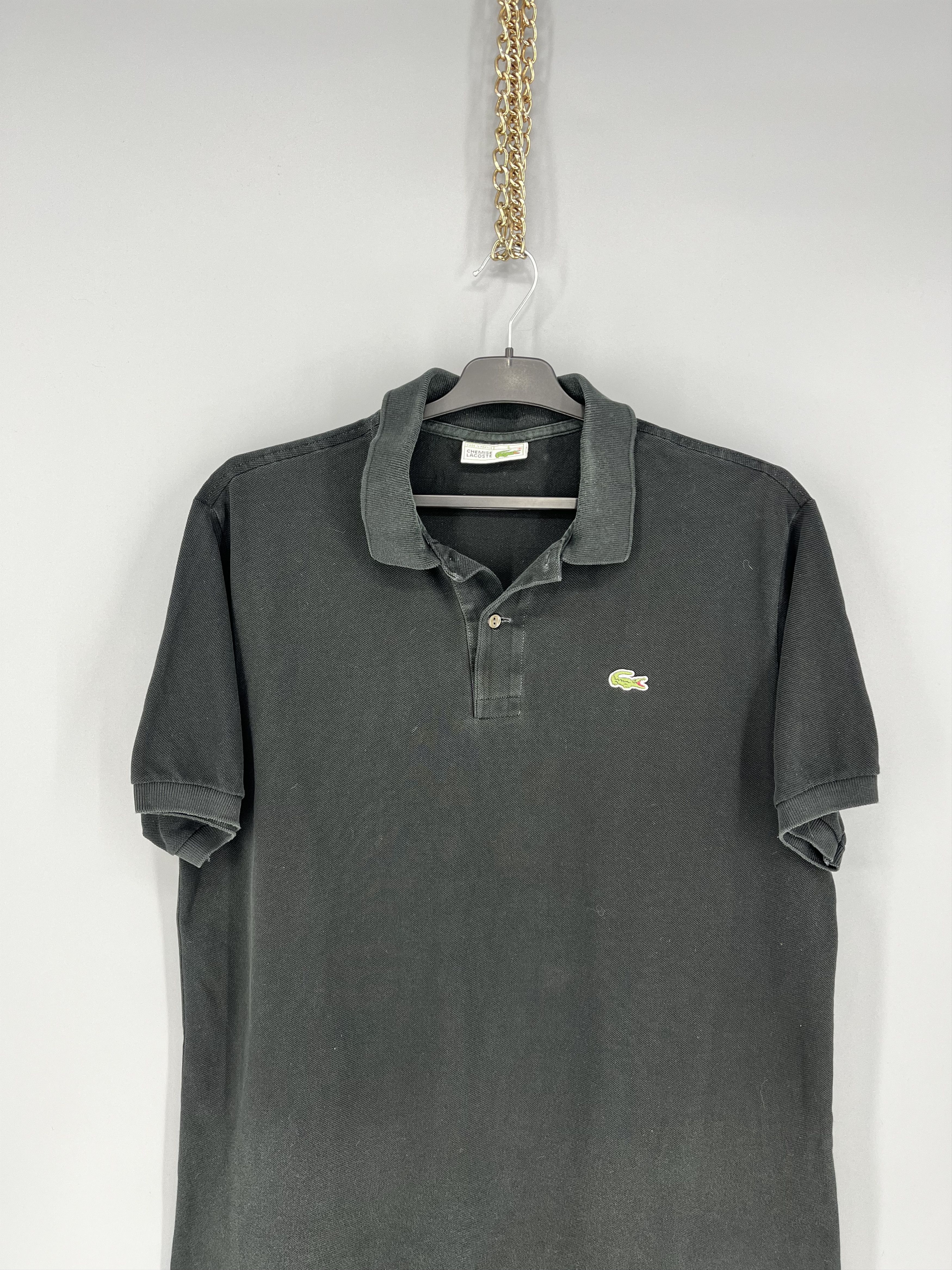 Lacoste Vintage Chemise Lacoste Big Logo Made in France Polo t-shirt Size US XL / EU 56 / 4 - 6 Thumbnail
