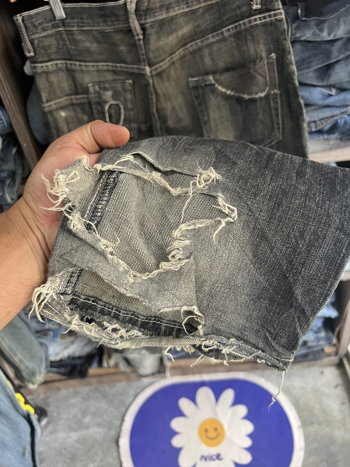 Other 🔥Rare Artinero Patchwork Kapital Inspired Distressed Denim Size US 34 / EU 50 - 13 Thumbnail