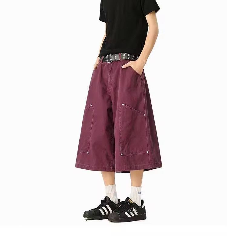 Other wide leg baggy cargo shorts Size US 31 - 2 Thumbnail