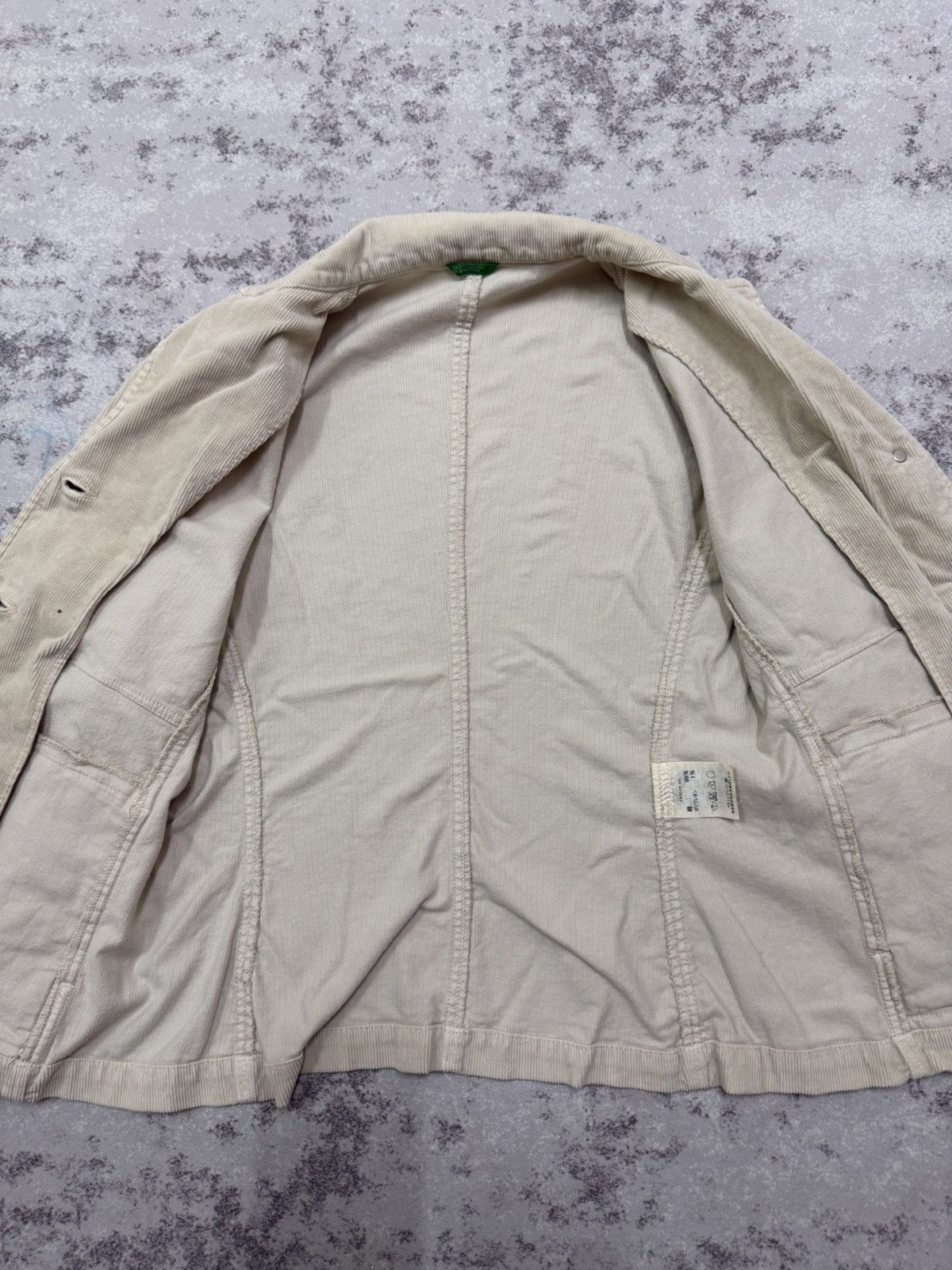 United Colors Of Benetton United colors of benetton coduroy open colar blazer jacket Size XS / US 0-2 / IT 36-38 - 9 Thumbnail