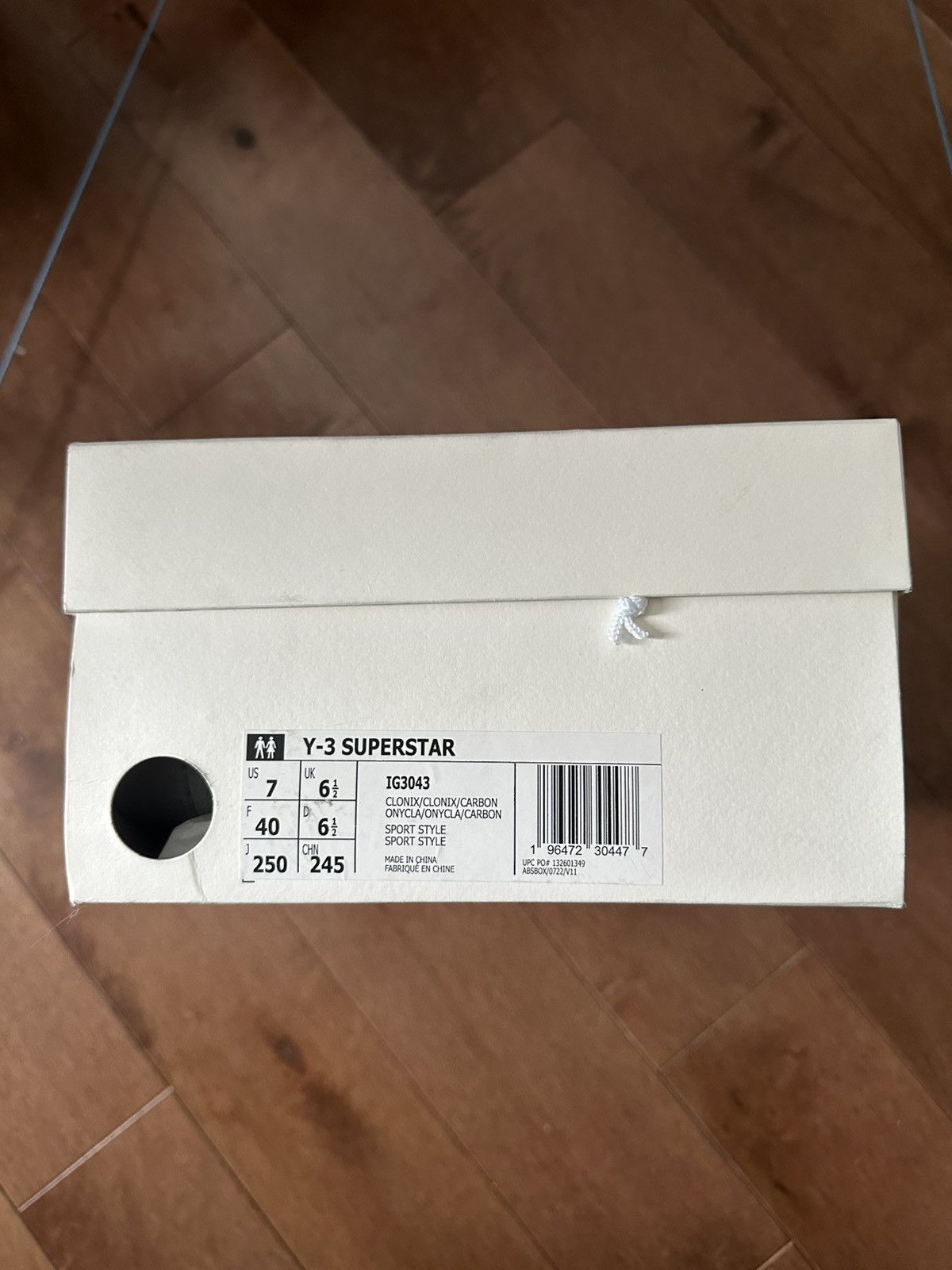 Y-3 adidas Y-3 Superstar Clear Onix Size US 7 / EU 40 - 7 Thumbnail