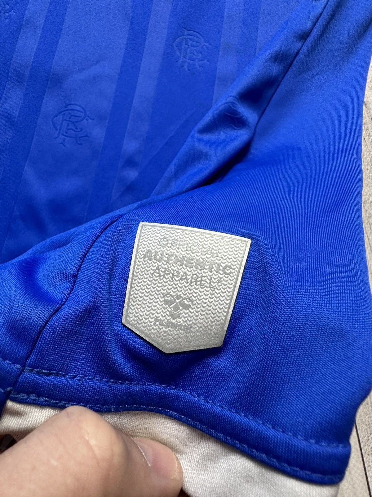 Vintage Vintage Rangers soccer jersey Hummel size L Size US L / EU 52-54 / 3 - 5 Thumbnail