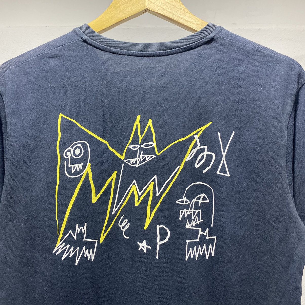 Designer × Japanese Brand × Jean-Michel Basquiat 💥Jean Michel Basquiat JMB Art Designer Tee Size US S / EU 44-46 / 1 - 3 Thumbnail