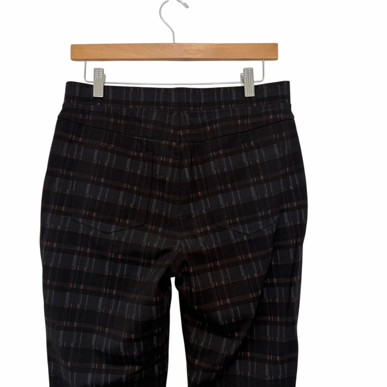 Other Garnet Hill Black Printed Pull On Pants Sz M Size 30" / US 8 / IT 44 - 2 Thumbnail
